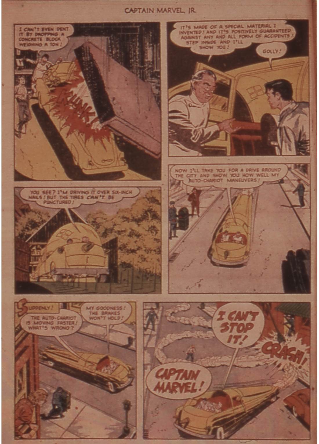 Read online Captain Marvel, Jr. comic -  Issue #98 - 6
