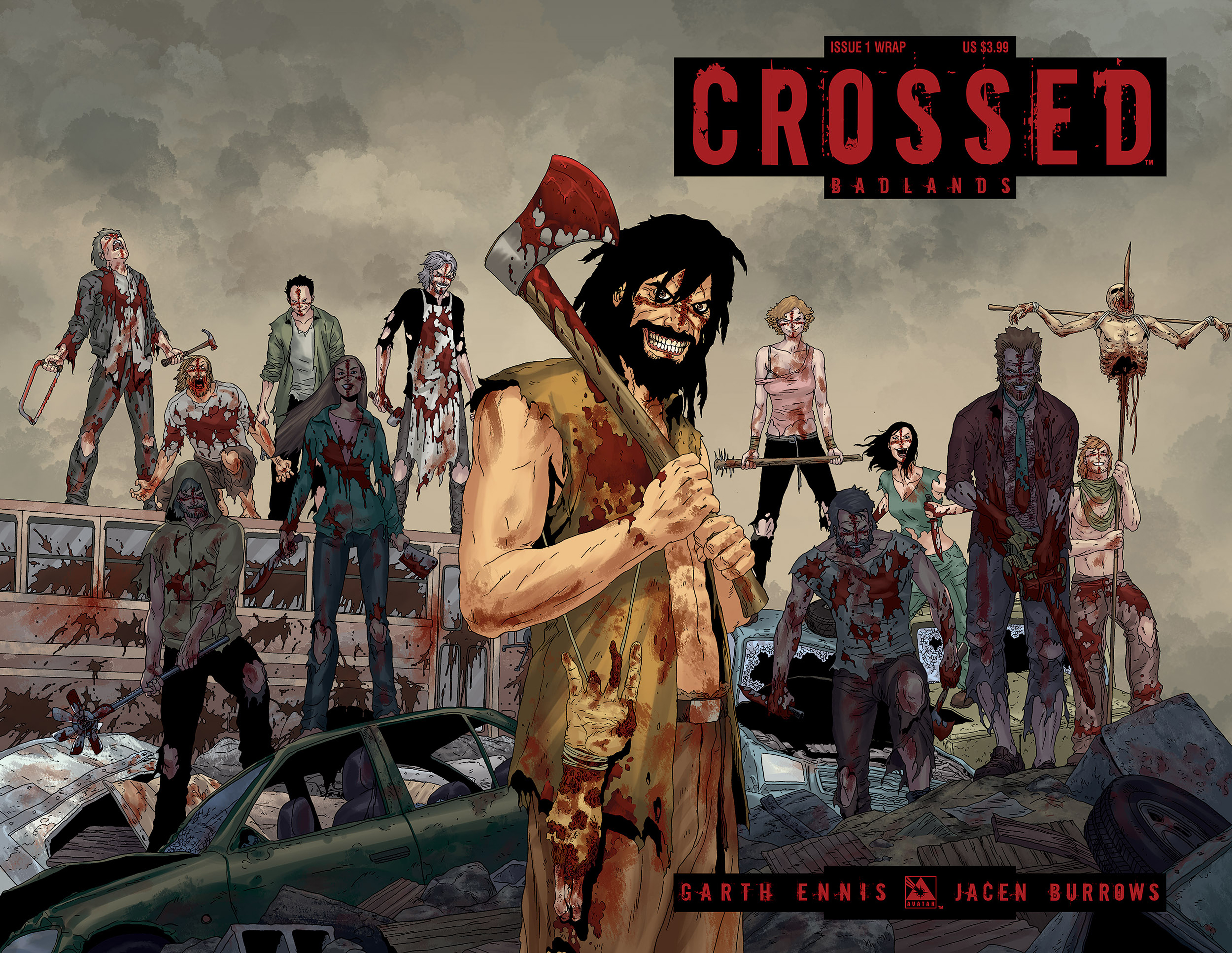 Read online Crossed: Badlands comic -  Issue #1 - 15