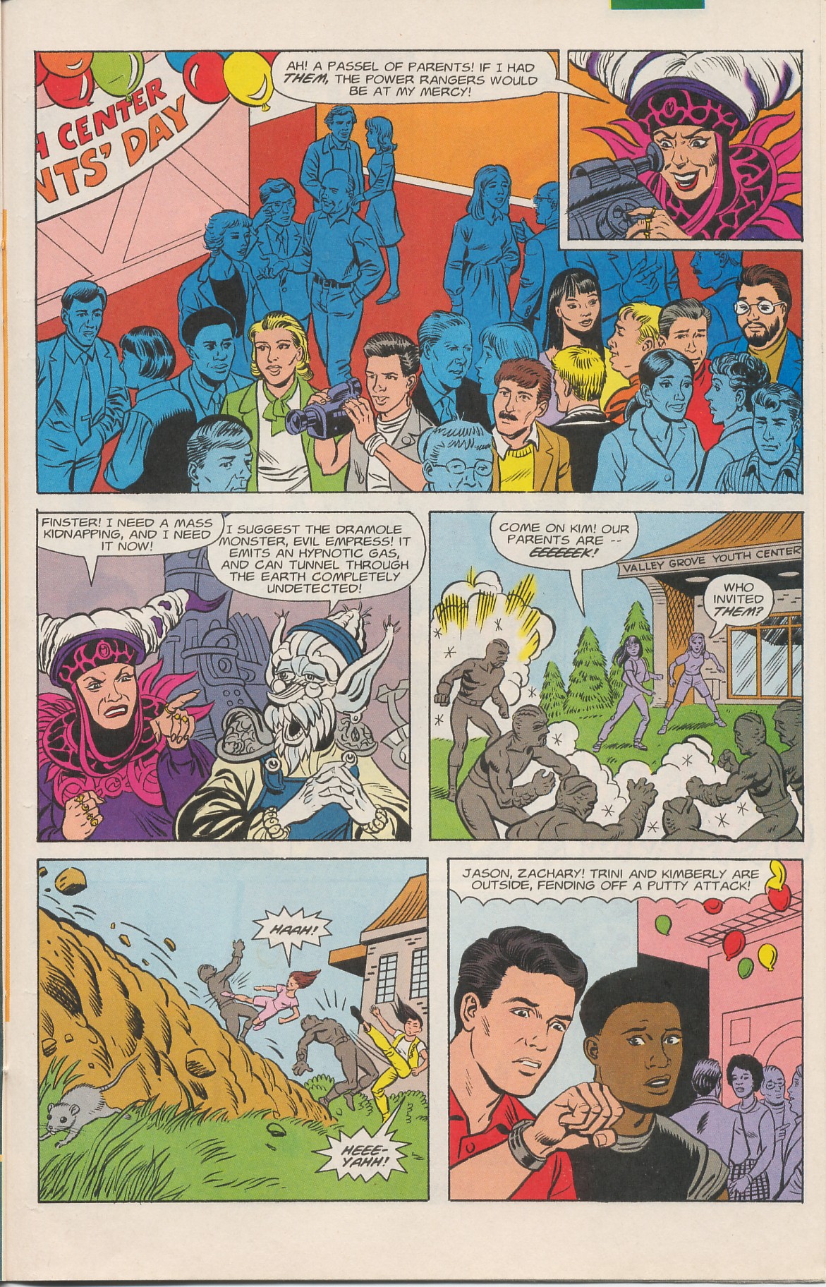 Read online Mighty Morphin Power Rangers Saga comic -  Issue #2 - 23