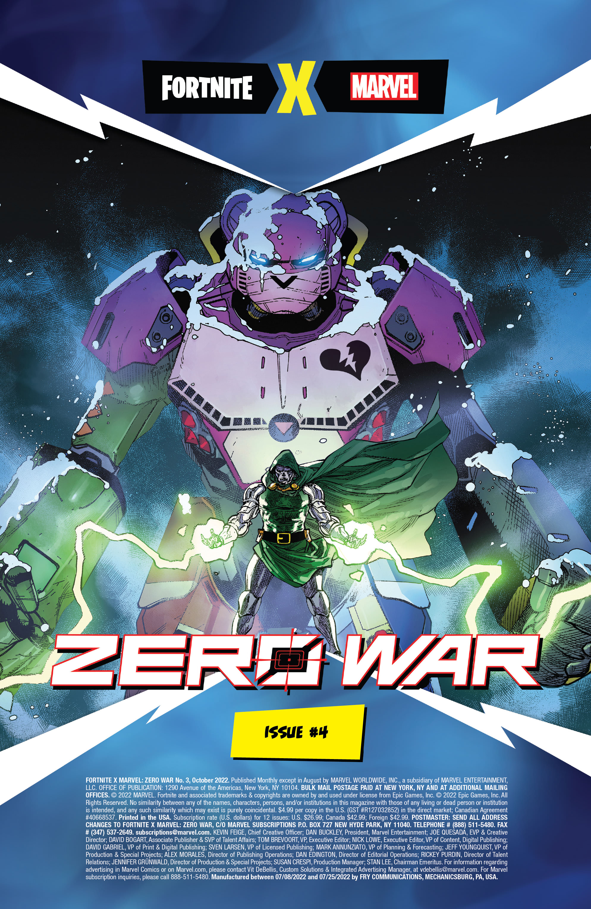 Read online Fortnite X Marvel: Zero War comic -  Issue #3 - 24