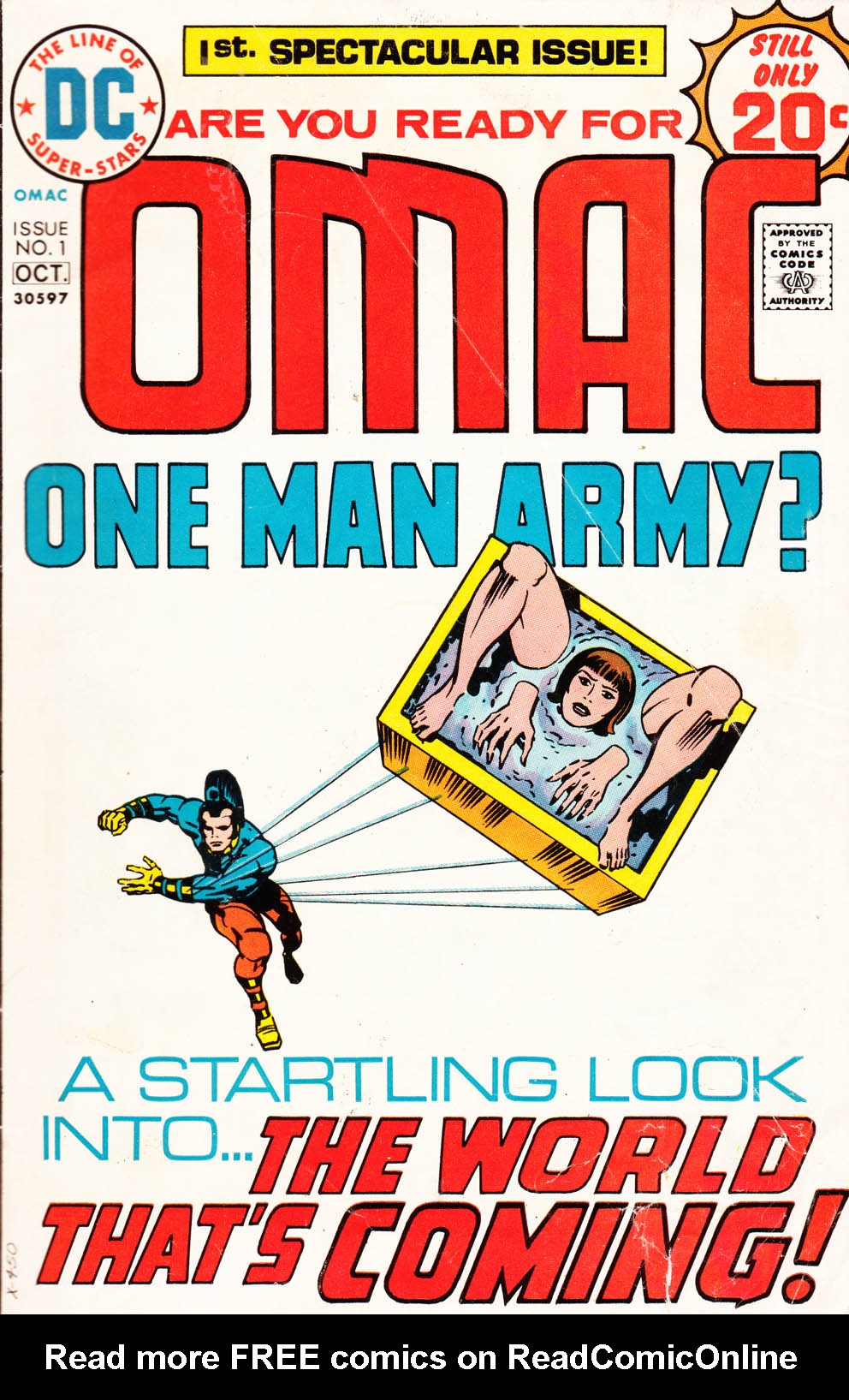 Read online OMAC (1974) comic -  Issue #1 - 1