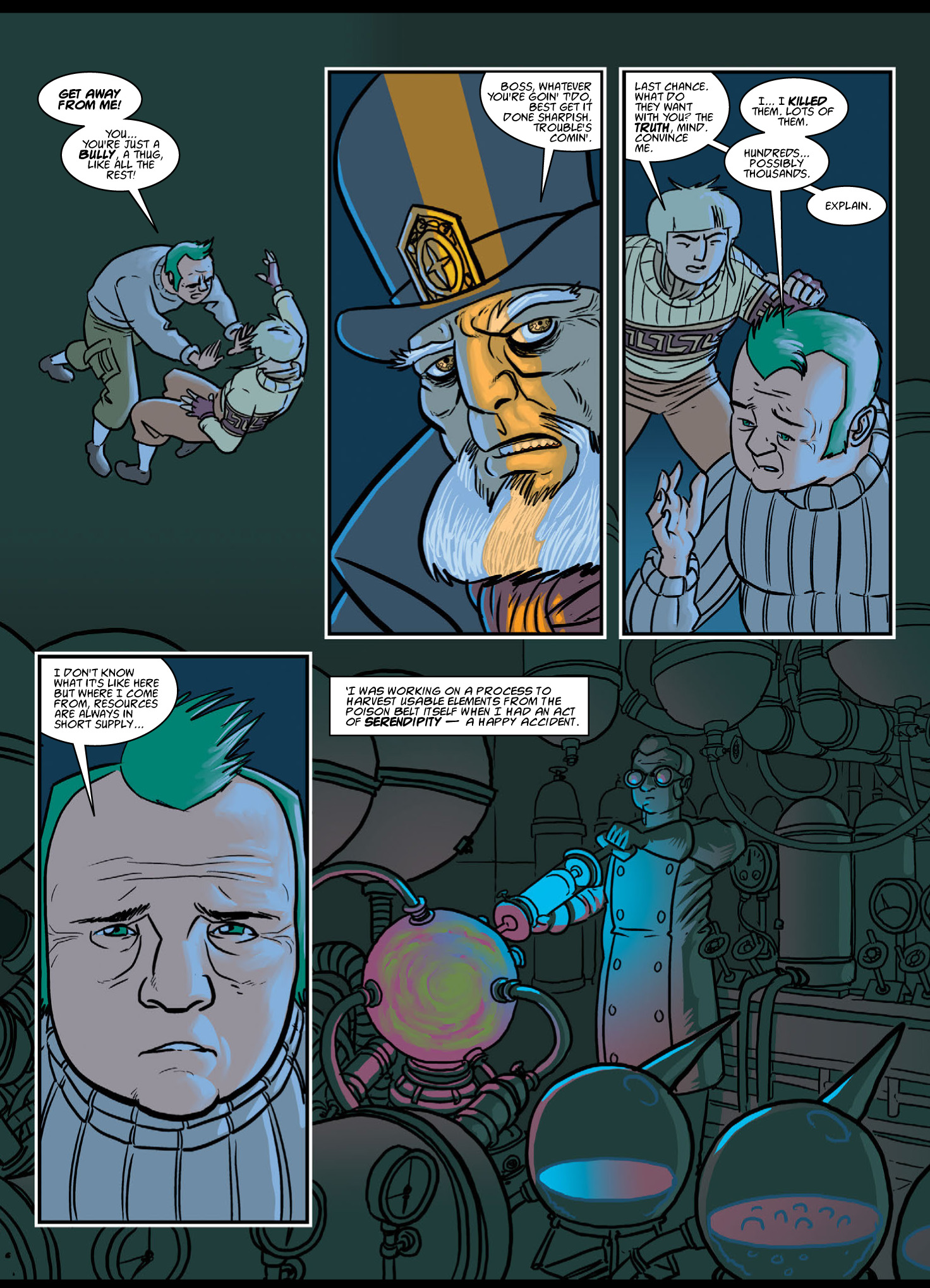 Read online Judge Dredd Megazine (Vol. 5) comic -  Issue #390 - 93