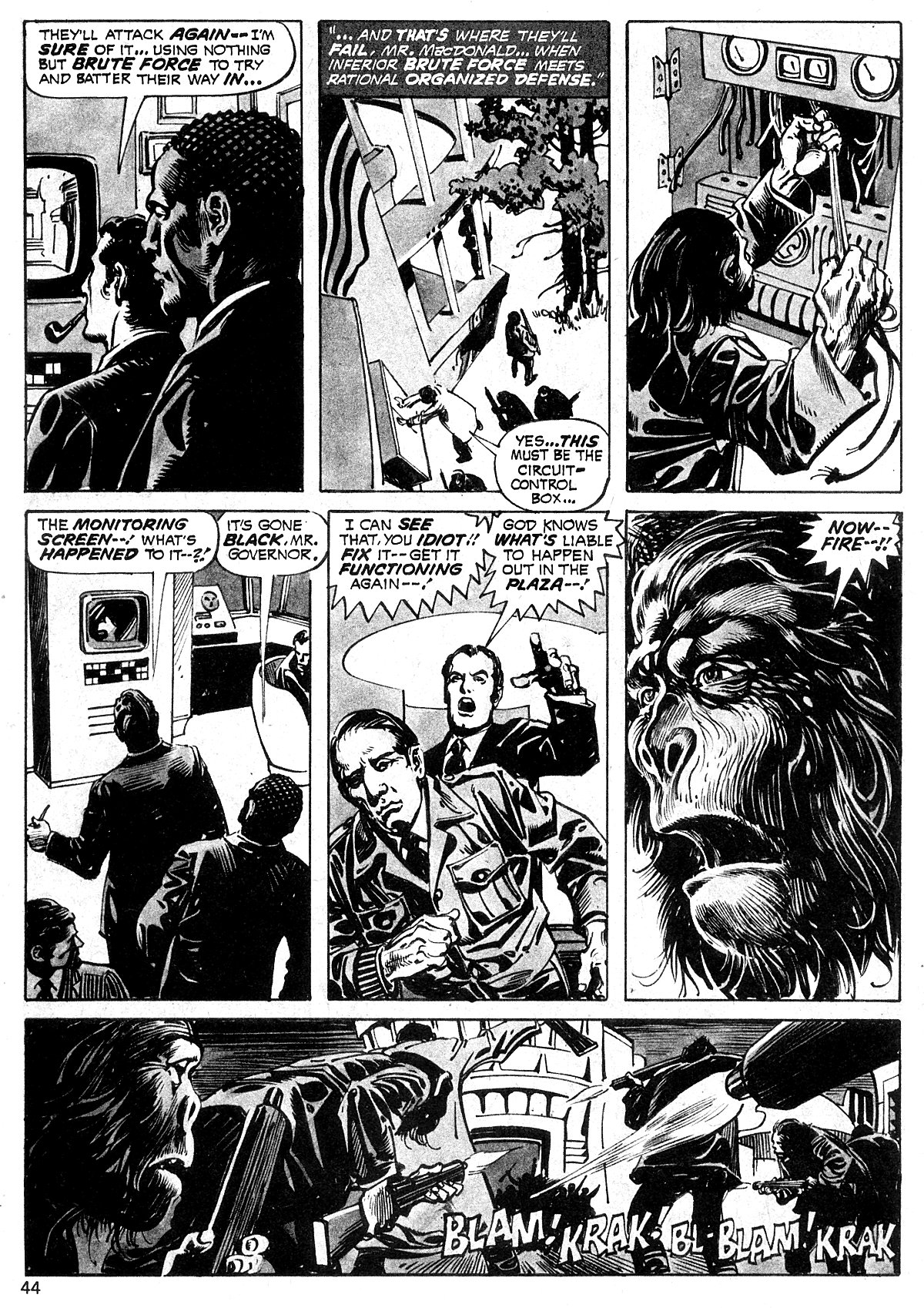 Read online Planet of the Apes comic -  Issue #21 - 43