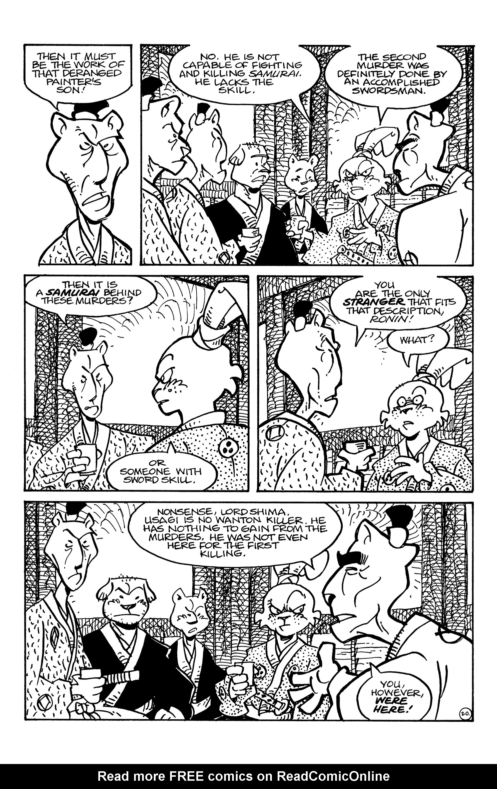 Read online Usagi Yojimbo (1996) comic -  Issue #156 - 22