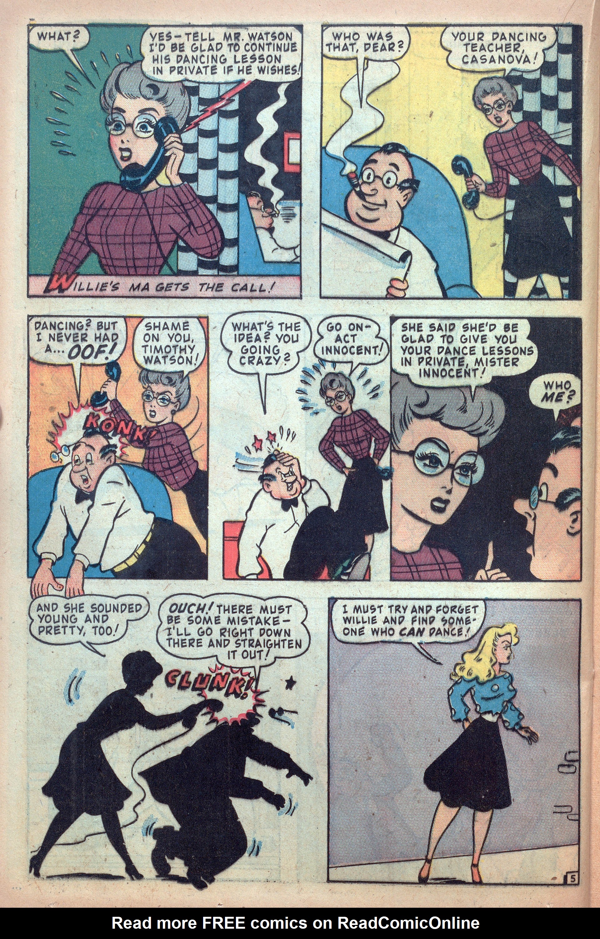 Read online Willie Comics (1946) comic -  Issue #14 - 30