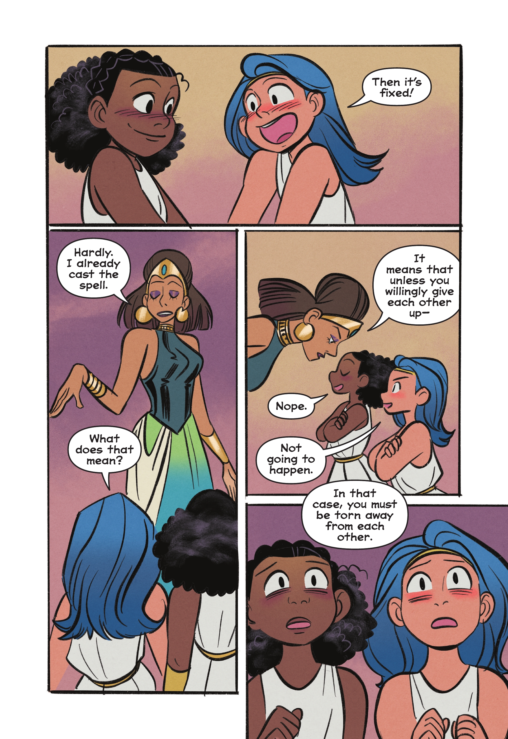 Read online Diana and Nubia: Princesses of the Amazons comic -  Issue # TPB (Part 2) - 22