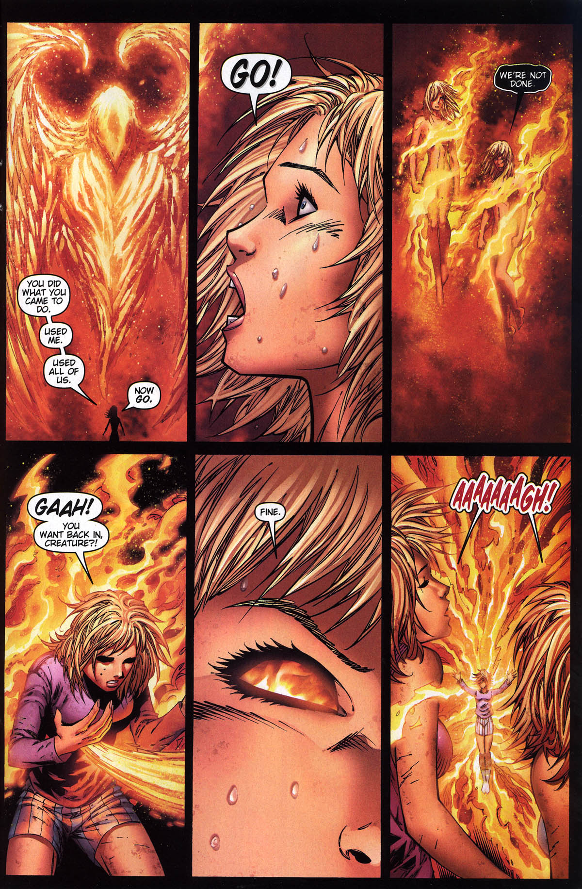 Read online X-Men: Phoenix - Warsong comic -  Issue #5 - 27