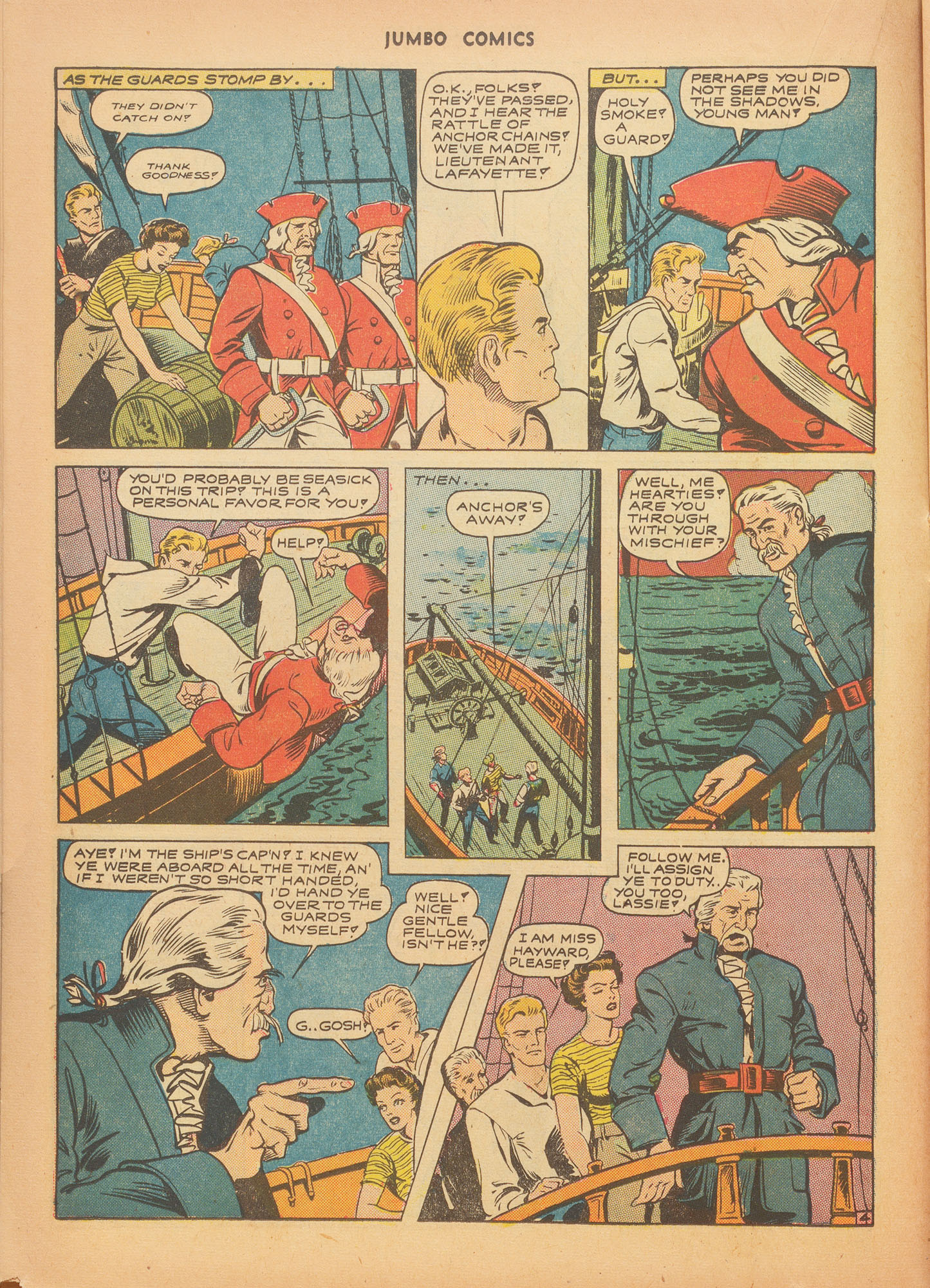 Read online Jumbo Comics comic -  Issue #55 - 32