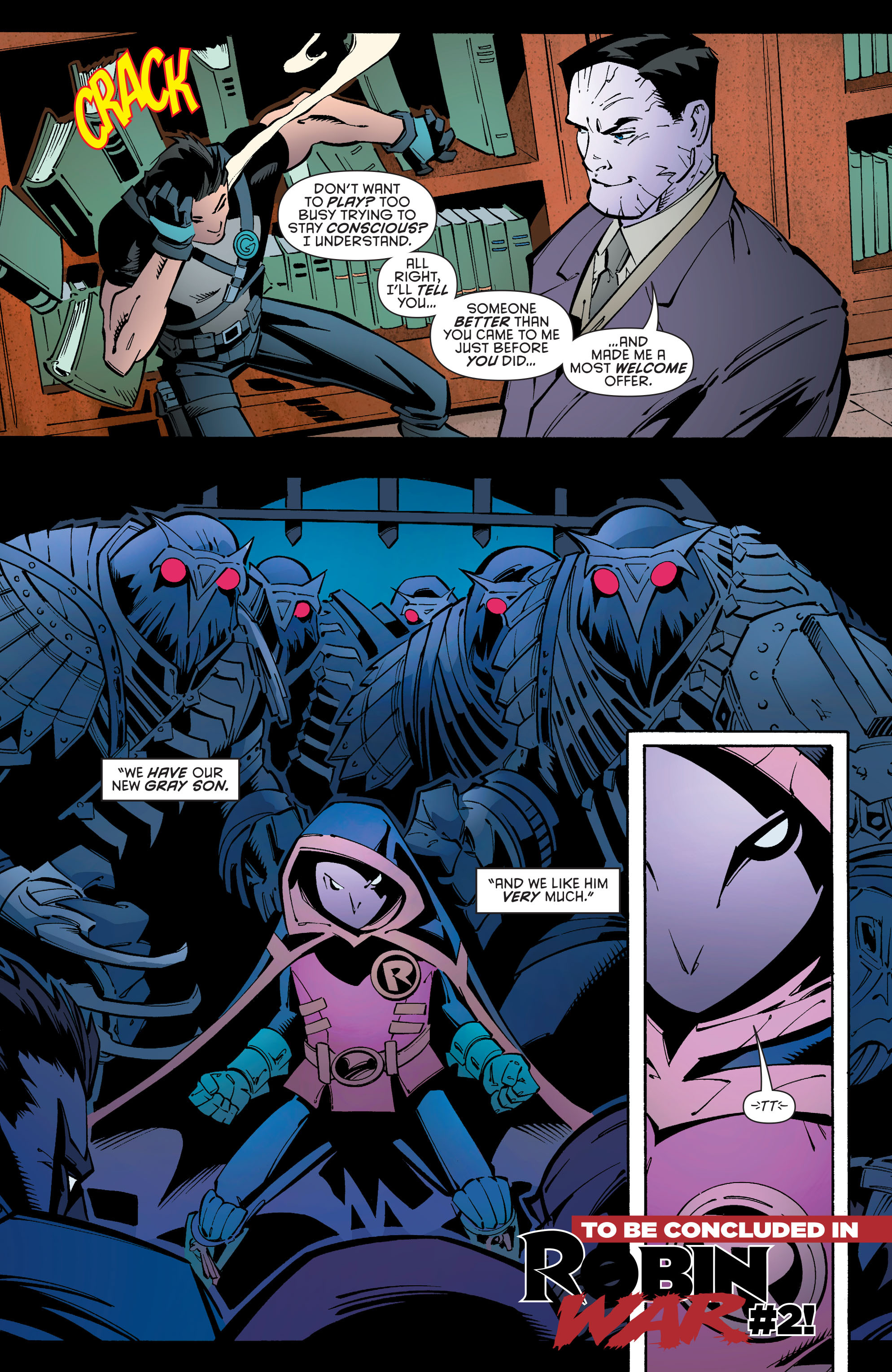 Read online Robin: Son of Batman comic -  Issue #7 - 23