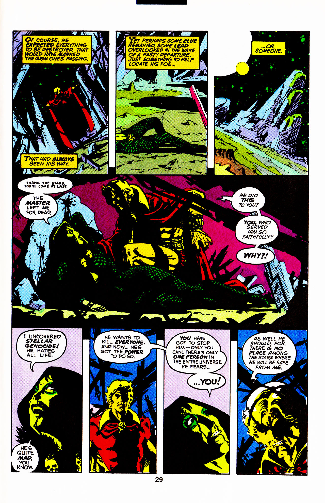 Read online Warlock (1992) comic -  Issue #5 - 31