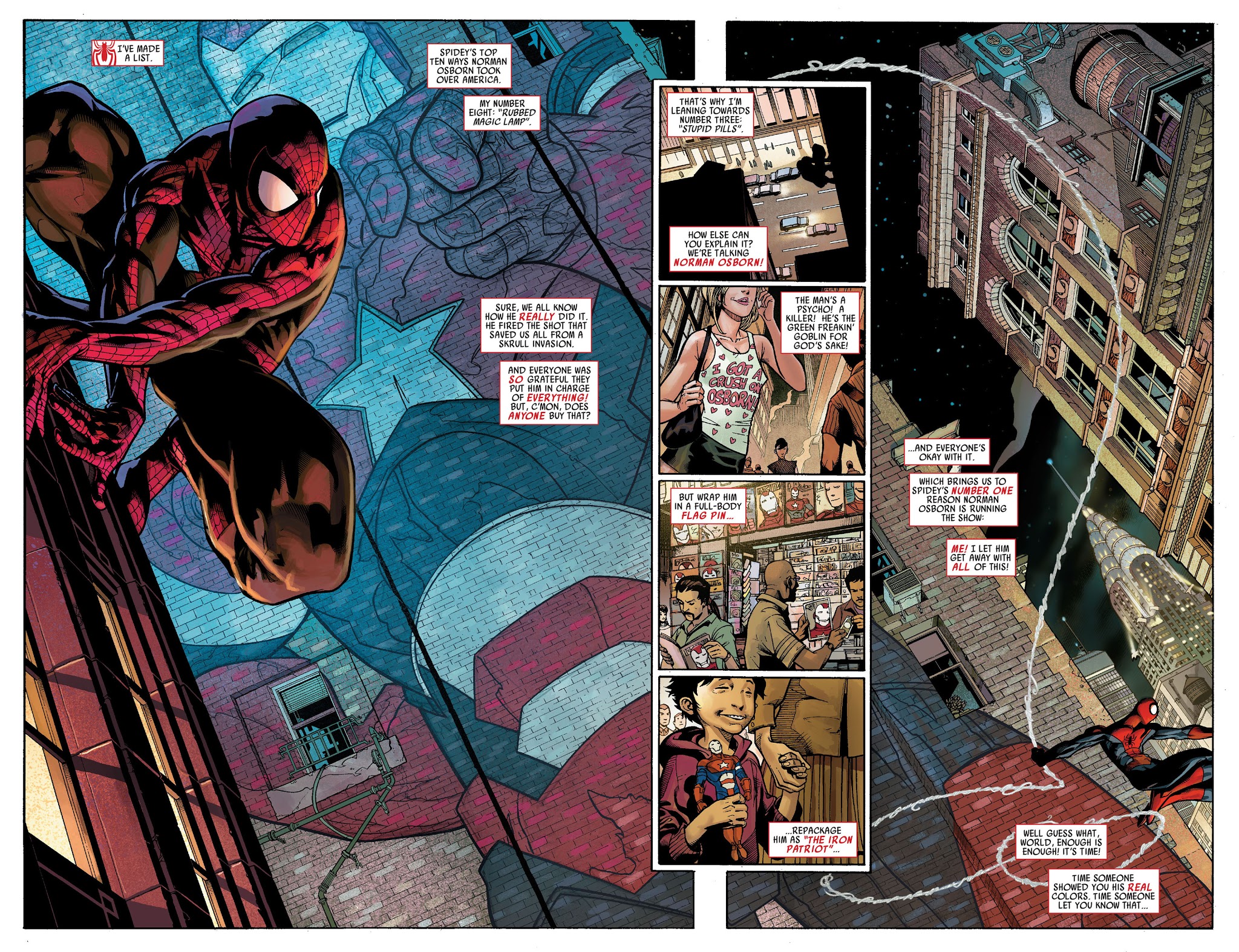 Read online Dark Reign: The List comic -  Issue # Issue The Amazing Spider-Man - 3