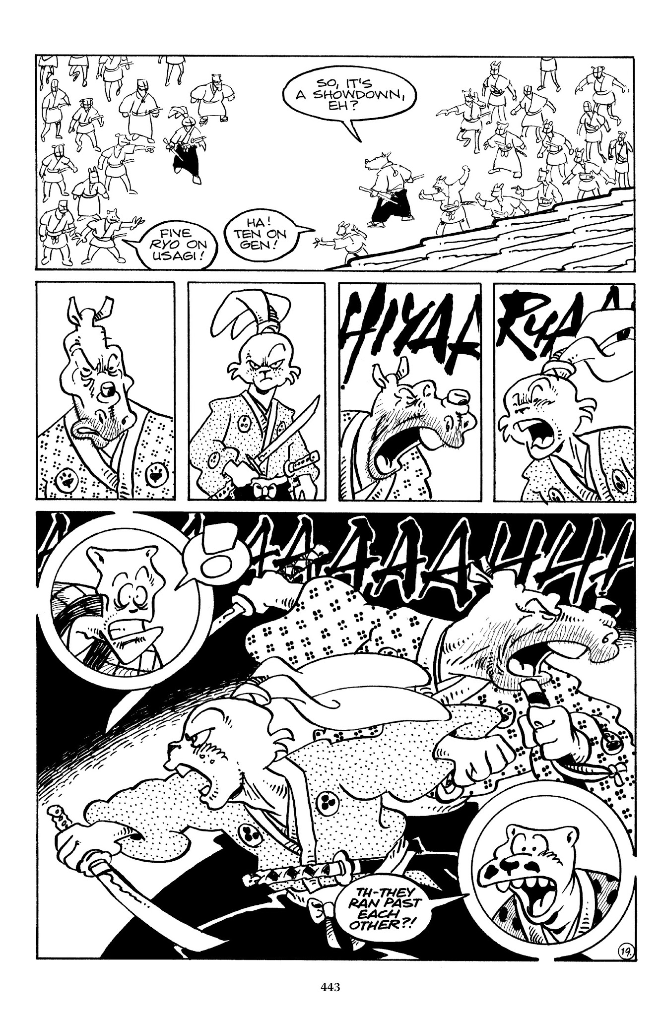 Read online The Usagi Yojimbo Saga comic -  Issue # TPB 3 - 439