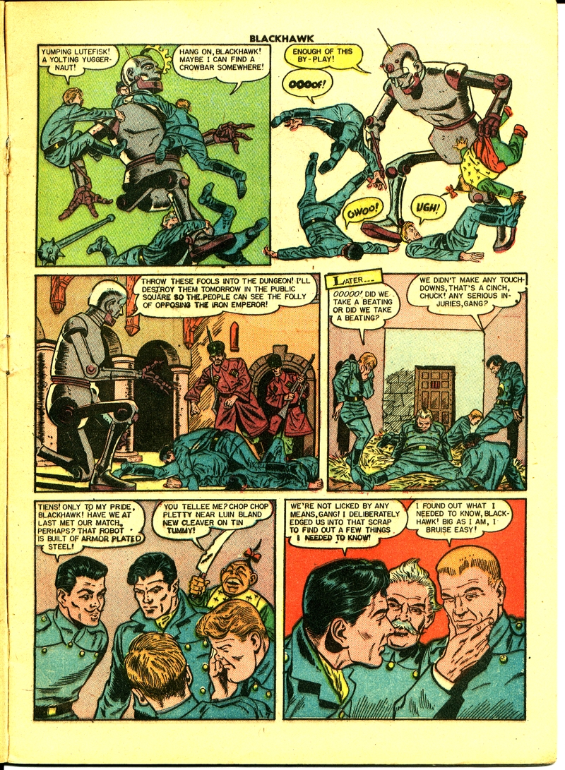 Read online Blackhawk (1957) comic -  Issue #42 - 9