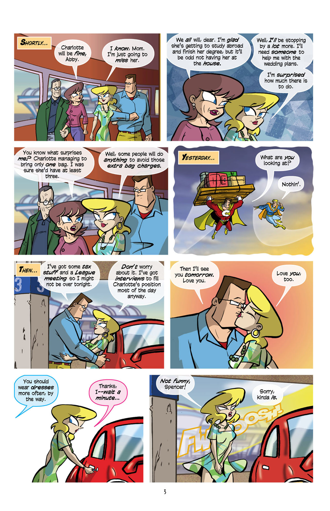 Read online Love and Capes comic -  Issue #8 - 5