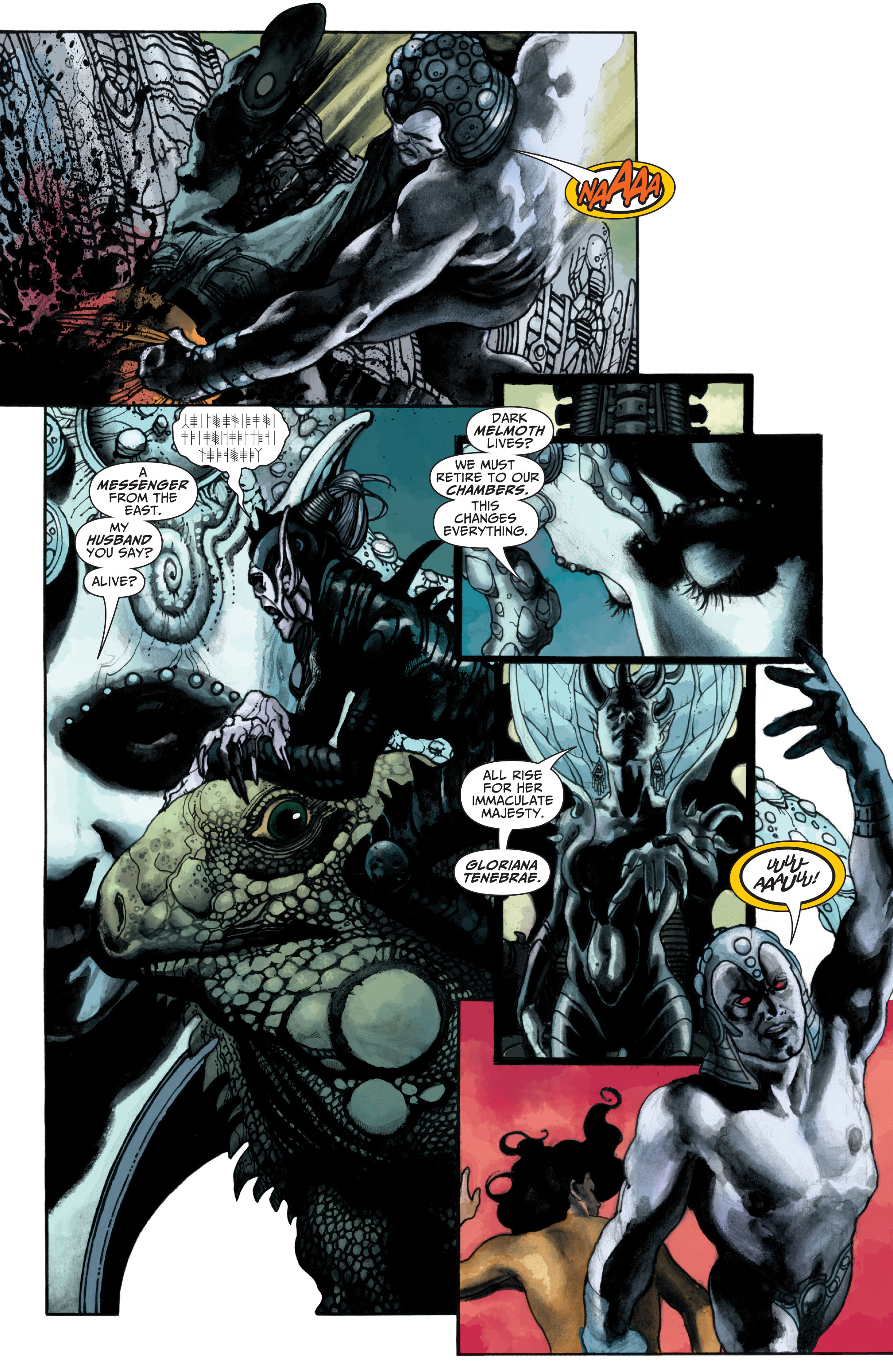 Read online Seven Soldiers: Shining Knight comic -  Issue #4 - 8