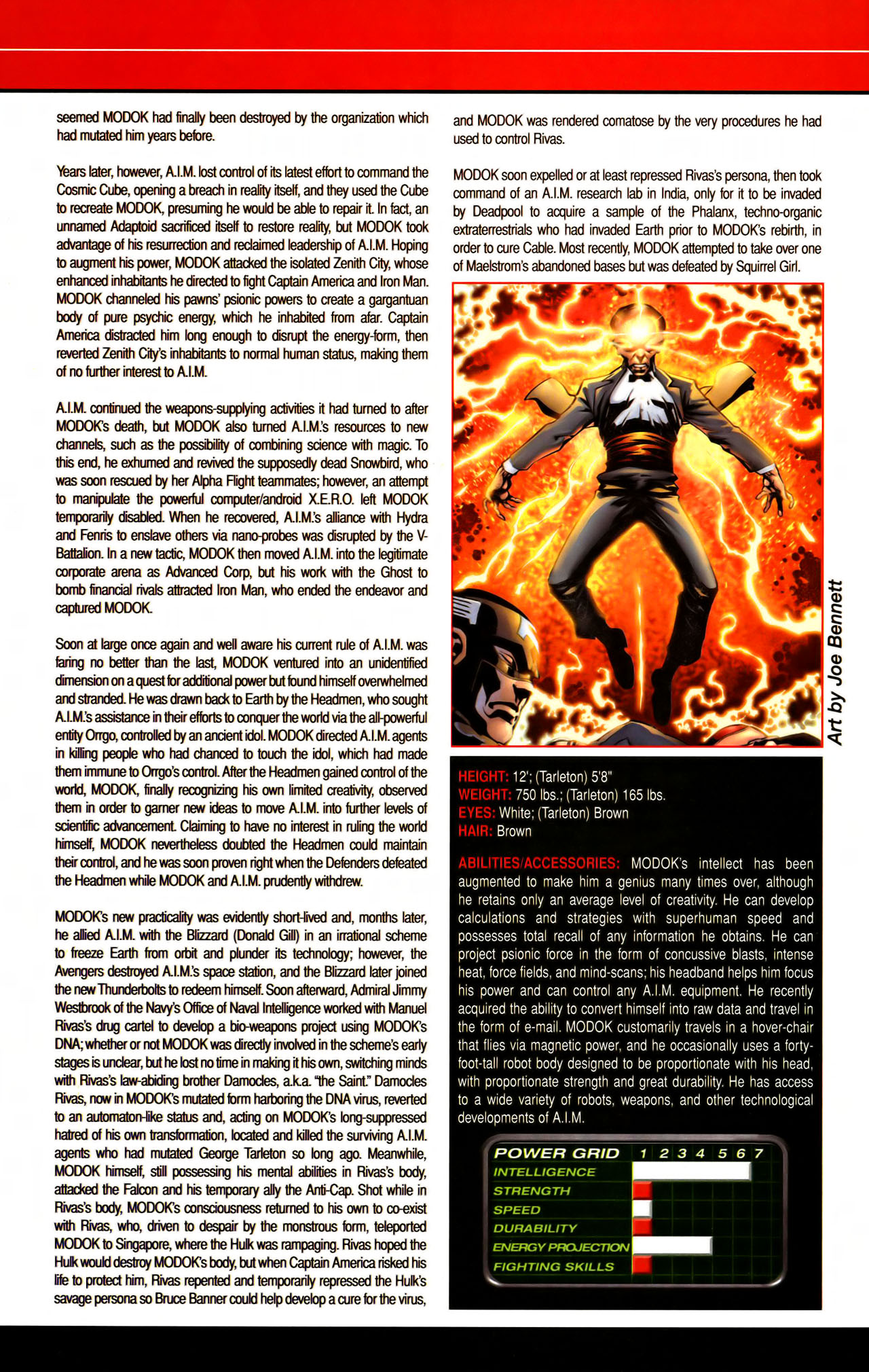 Read online All-New Official Handbook of the Marvel Universe A to Z comic -  Issue #7 - 48