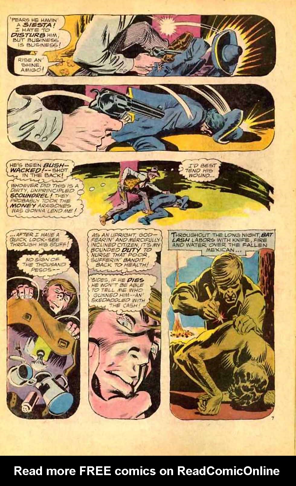 Read online Bat Lash (1968) comic -  Issue #5 - 10