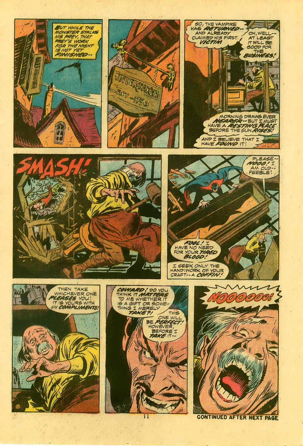 Read online Frankenstein (1973) comic -  Issue #9 - 8