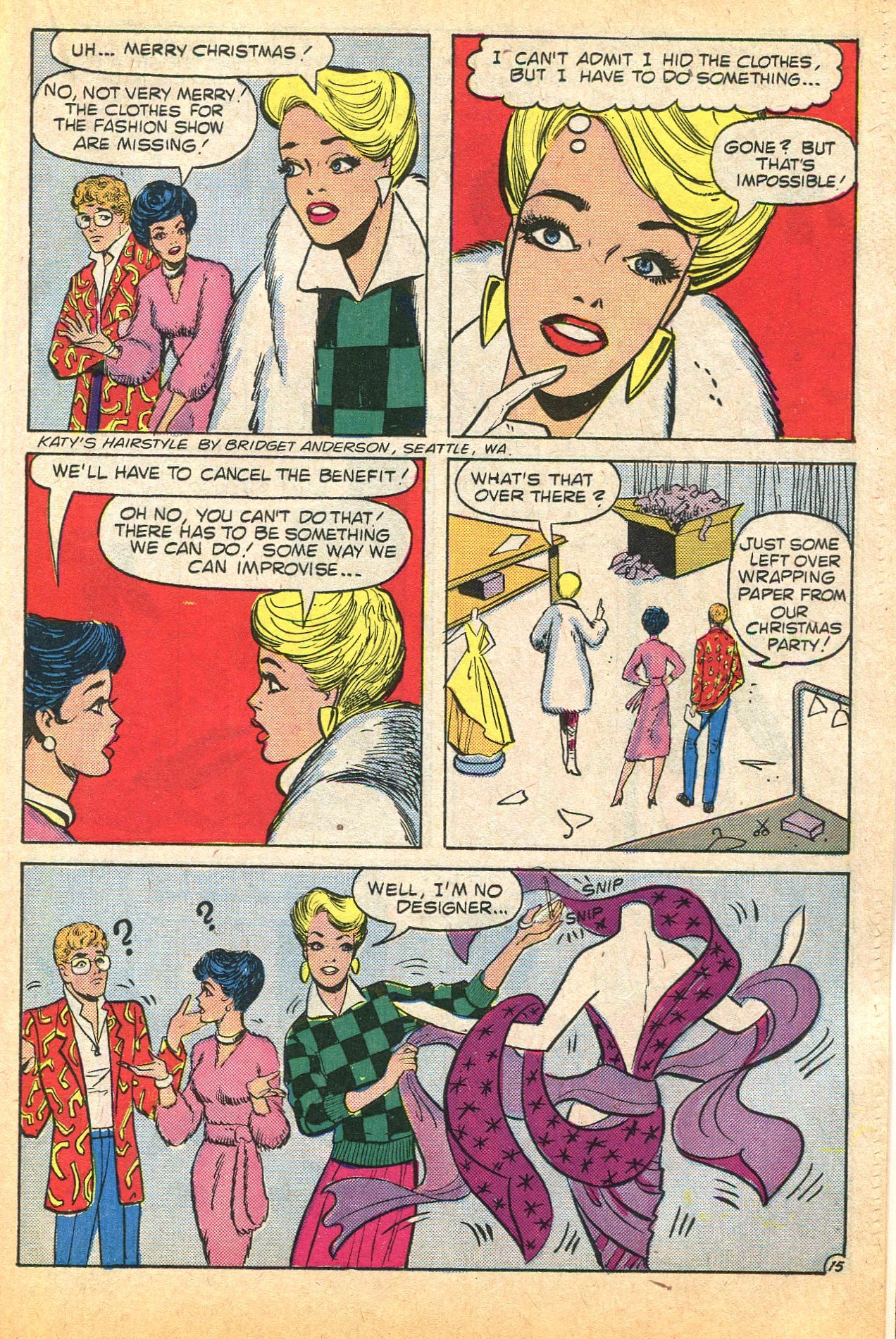 Read online Katy Keene (1983) comic -  Issue #13 - 21