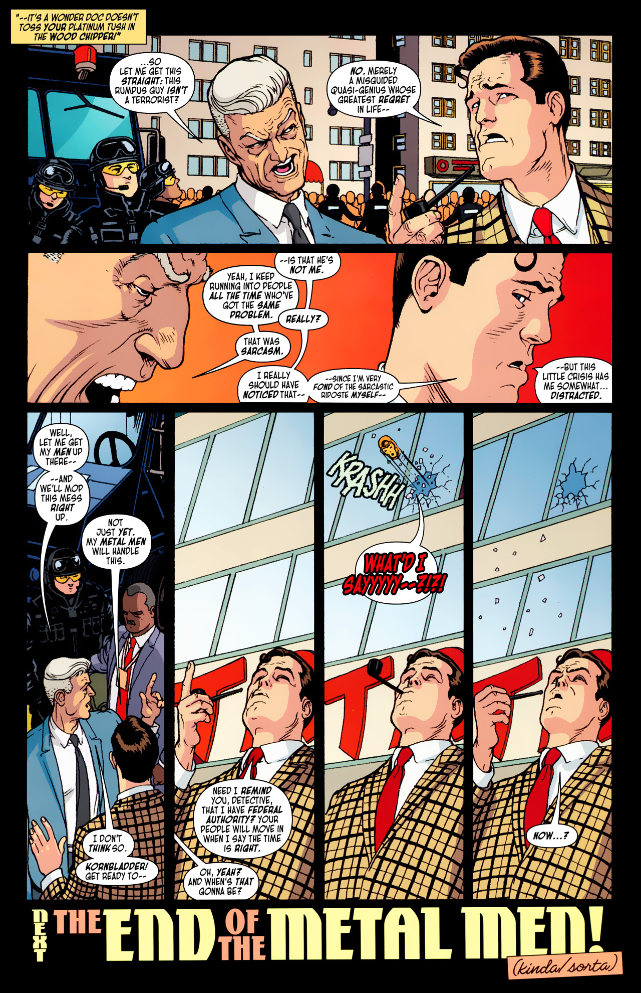 Read online Doom Patrol (2009) comic -  Issue #6 - 31