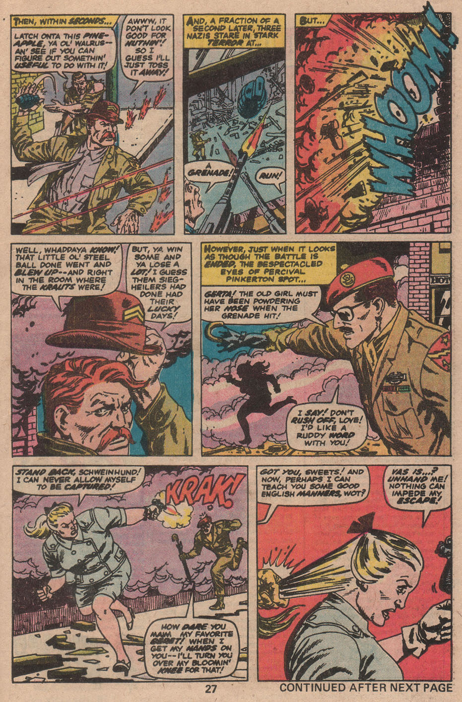 Read online Sgt. Fury comic -  Issue #142 - 29
