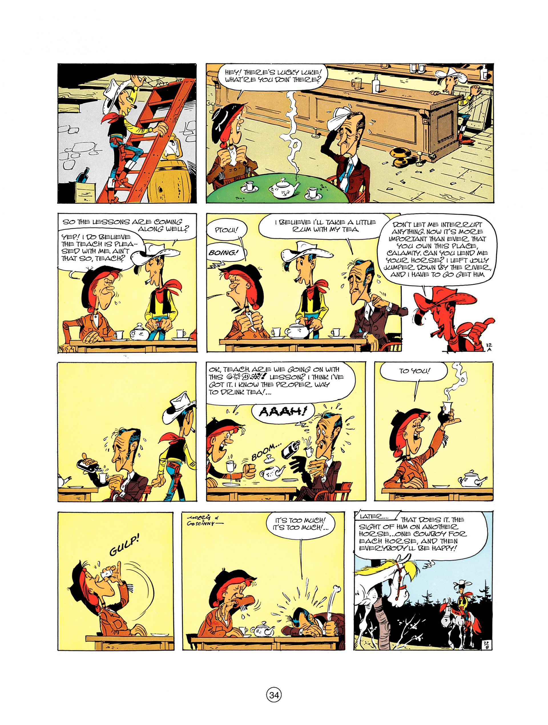 Read online A Lucky Luke Adventure comic -  Issue #8 - 34