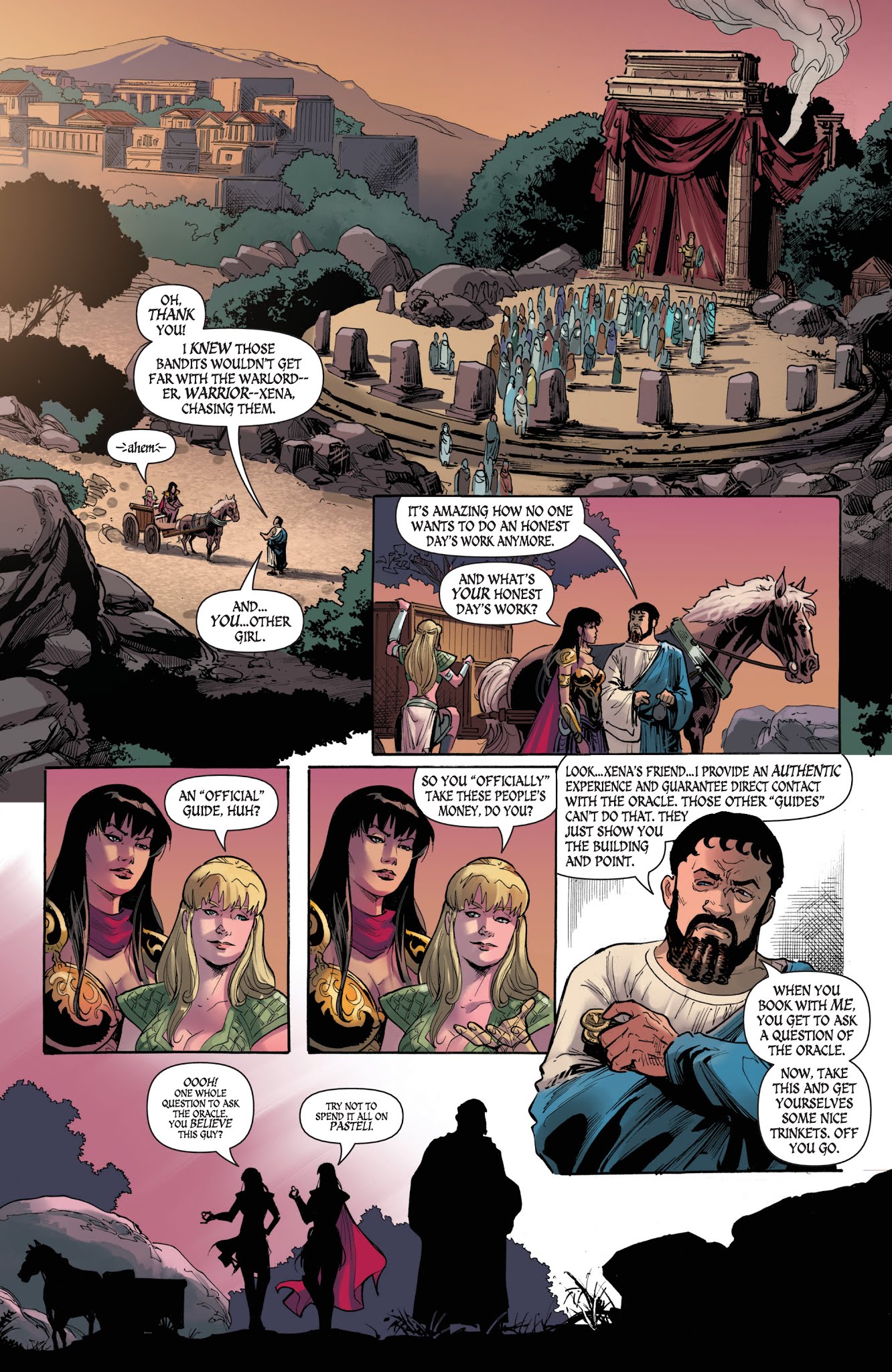 Read online Xena: Warrior Princess (2018) comic -  Issue #6 - 14