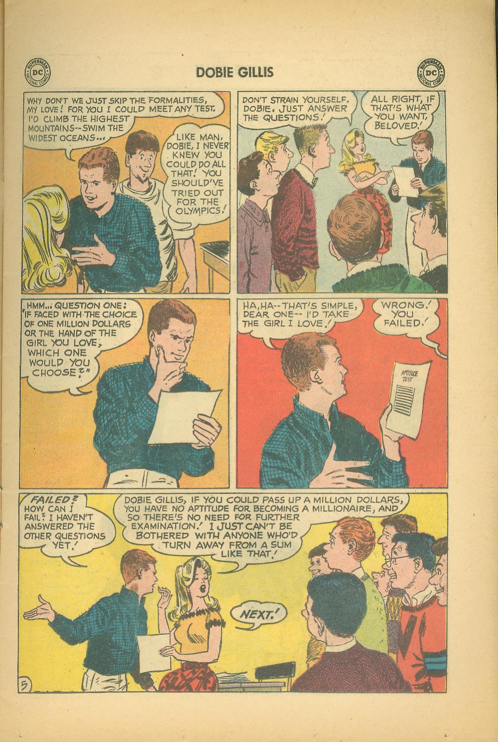 Read online Many Loves of Dobie Gillis comic -  Issue #6 - 7