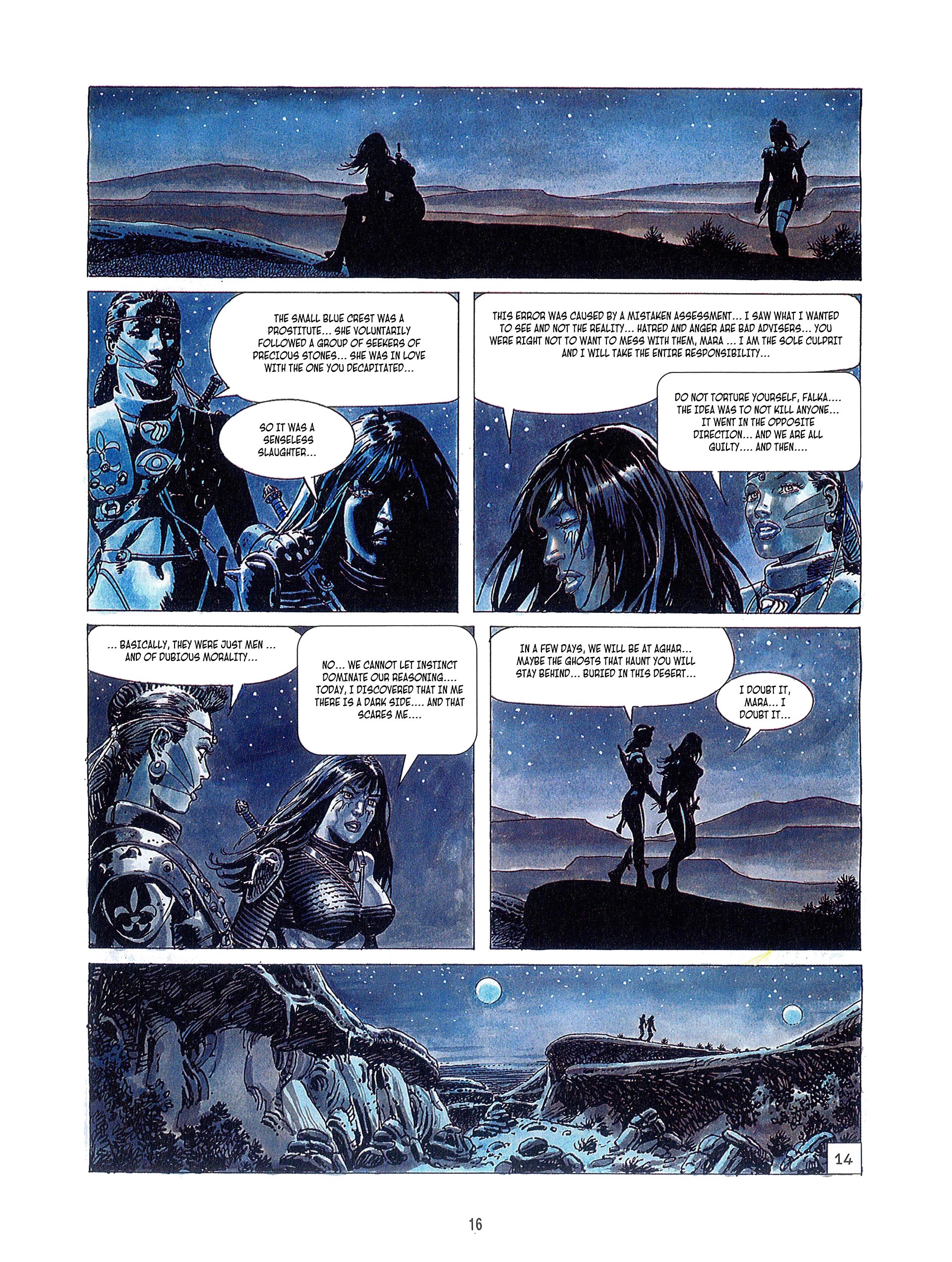 Read online Falka comic -  Issue #4 - 16