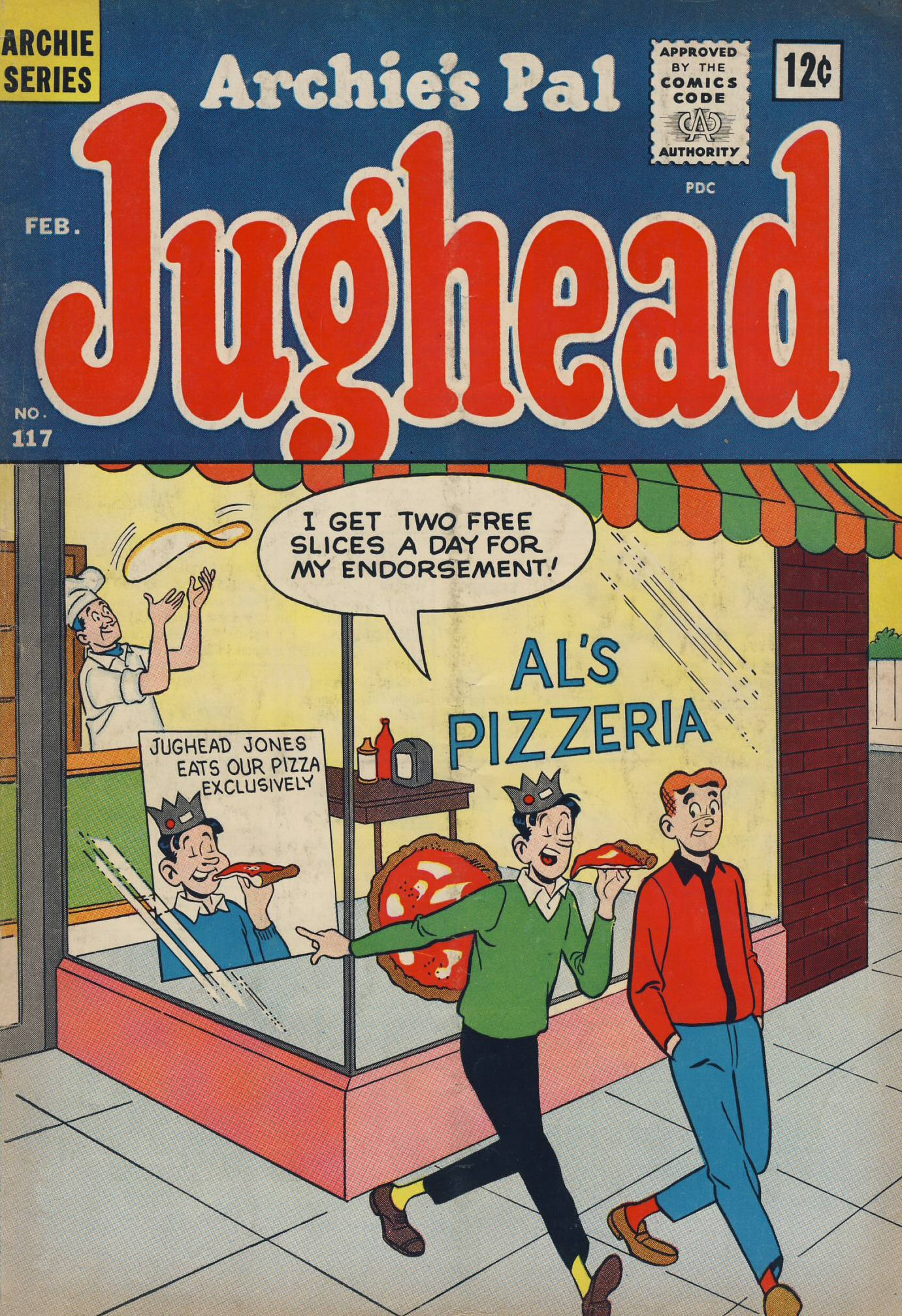 Read online Archie's Pal Jughead comic -  Issue #117 - 1