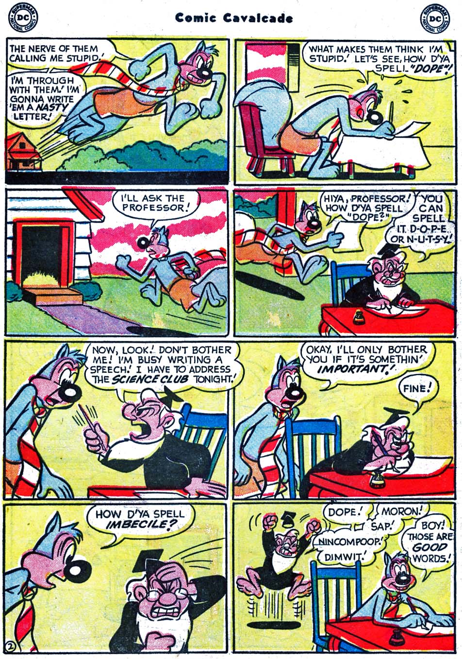 Read online Comic Cavalcade comic -  Issue #51 - 63