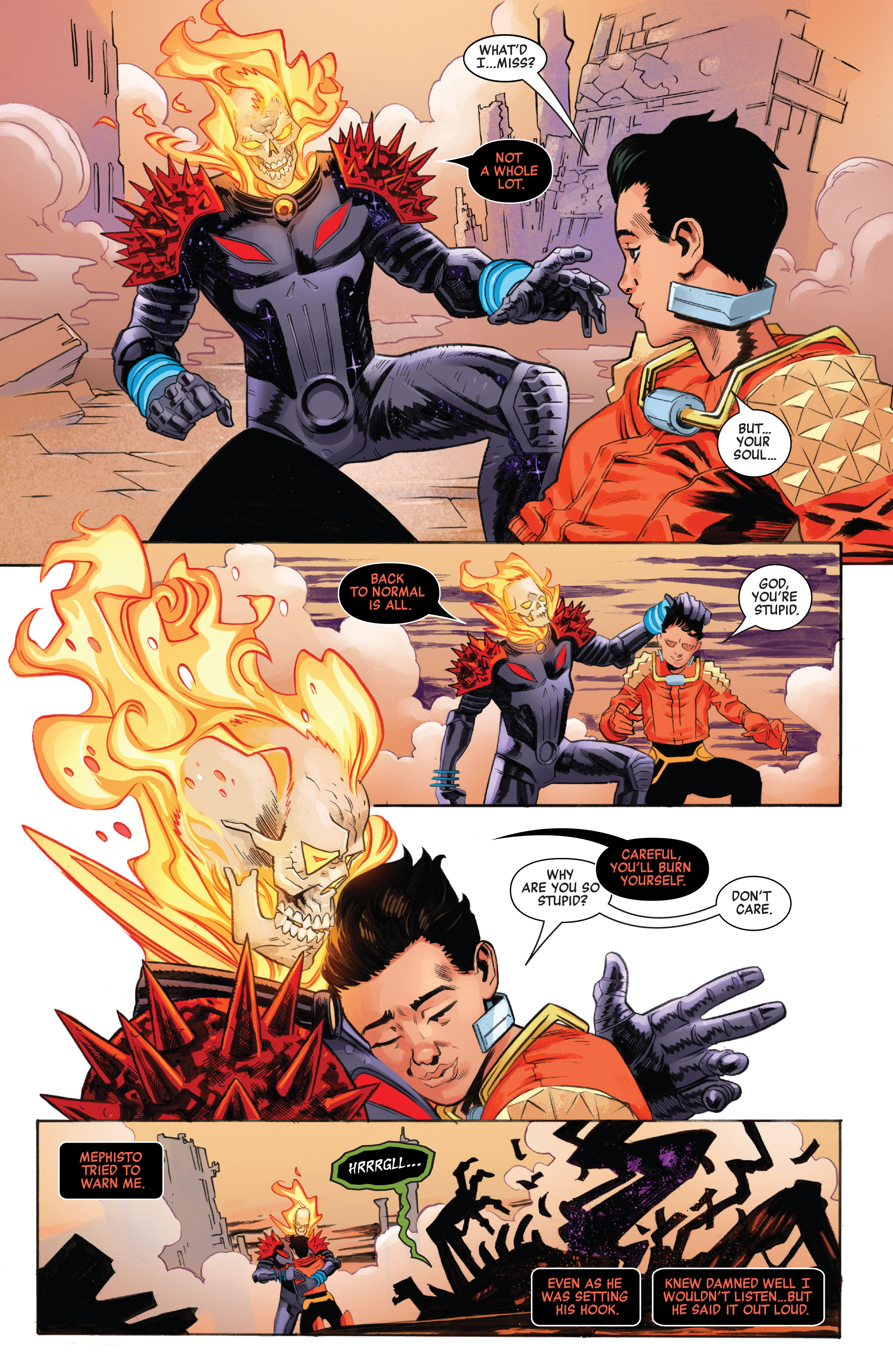 Read online Revenge Of The Cosmic Ghost Rider comic -  Issue #5 - 17