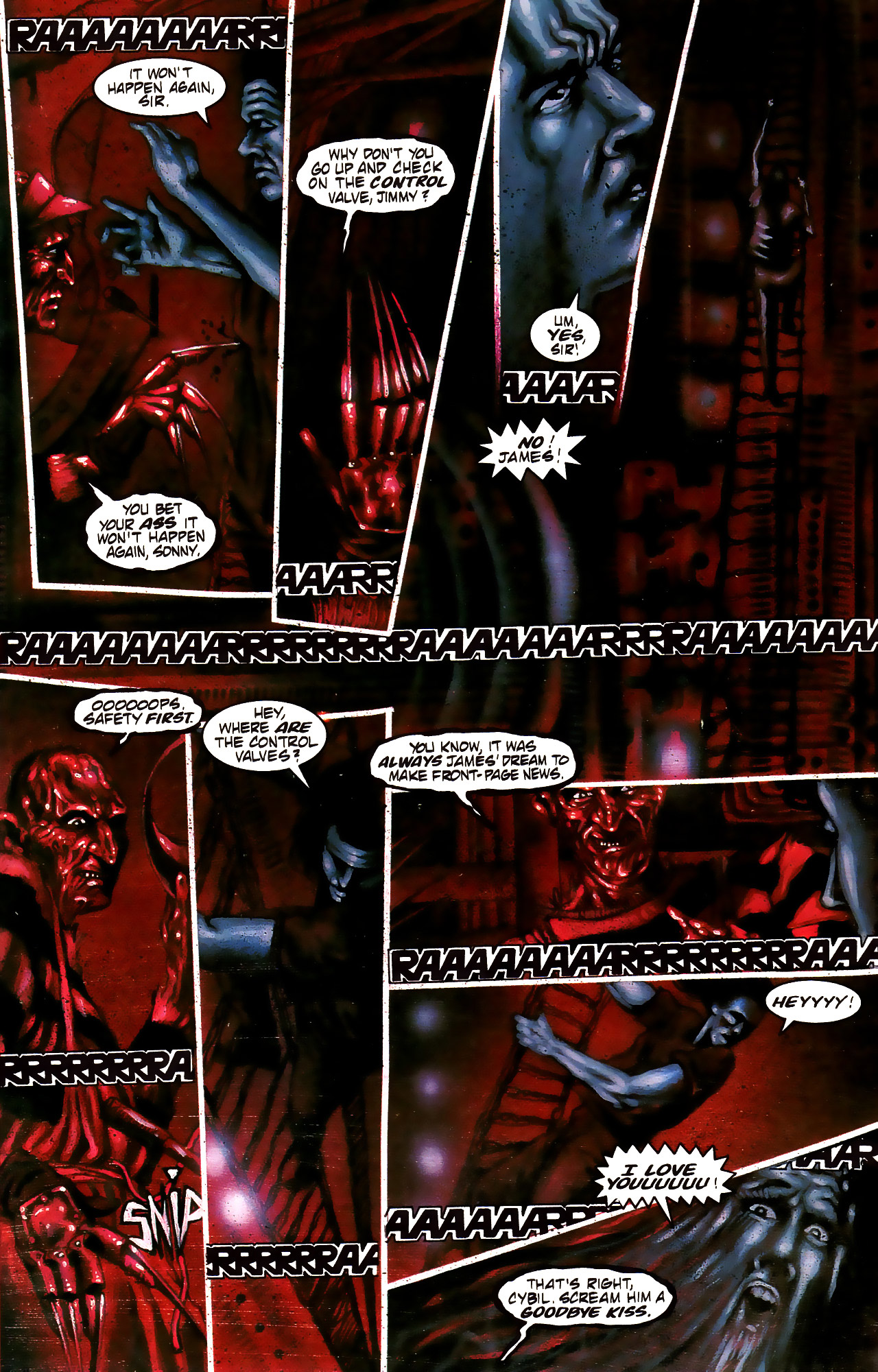 Read online Nightmares On Elm Street comic -  Issue #1 - 21