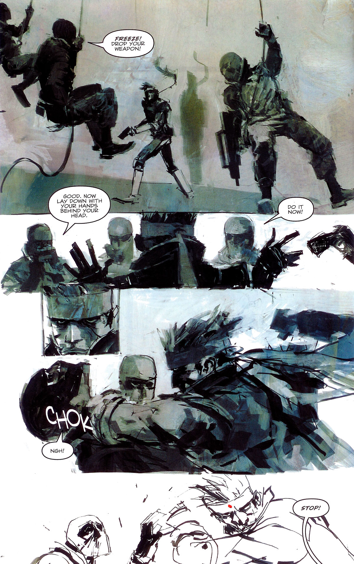 Read online Metal Gear Solid comic -  Issue #8 - 20
