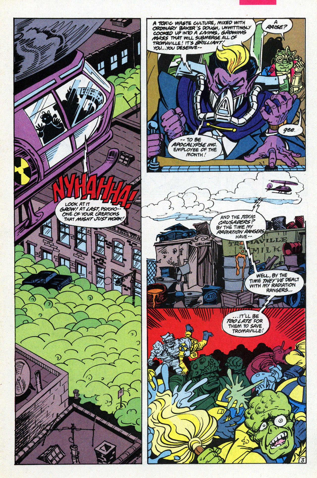 Read online Toxic Crusaders comic -  Issue #6 - 5