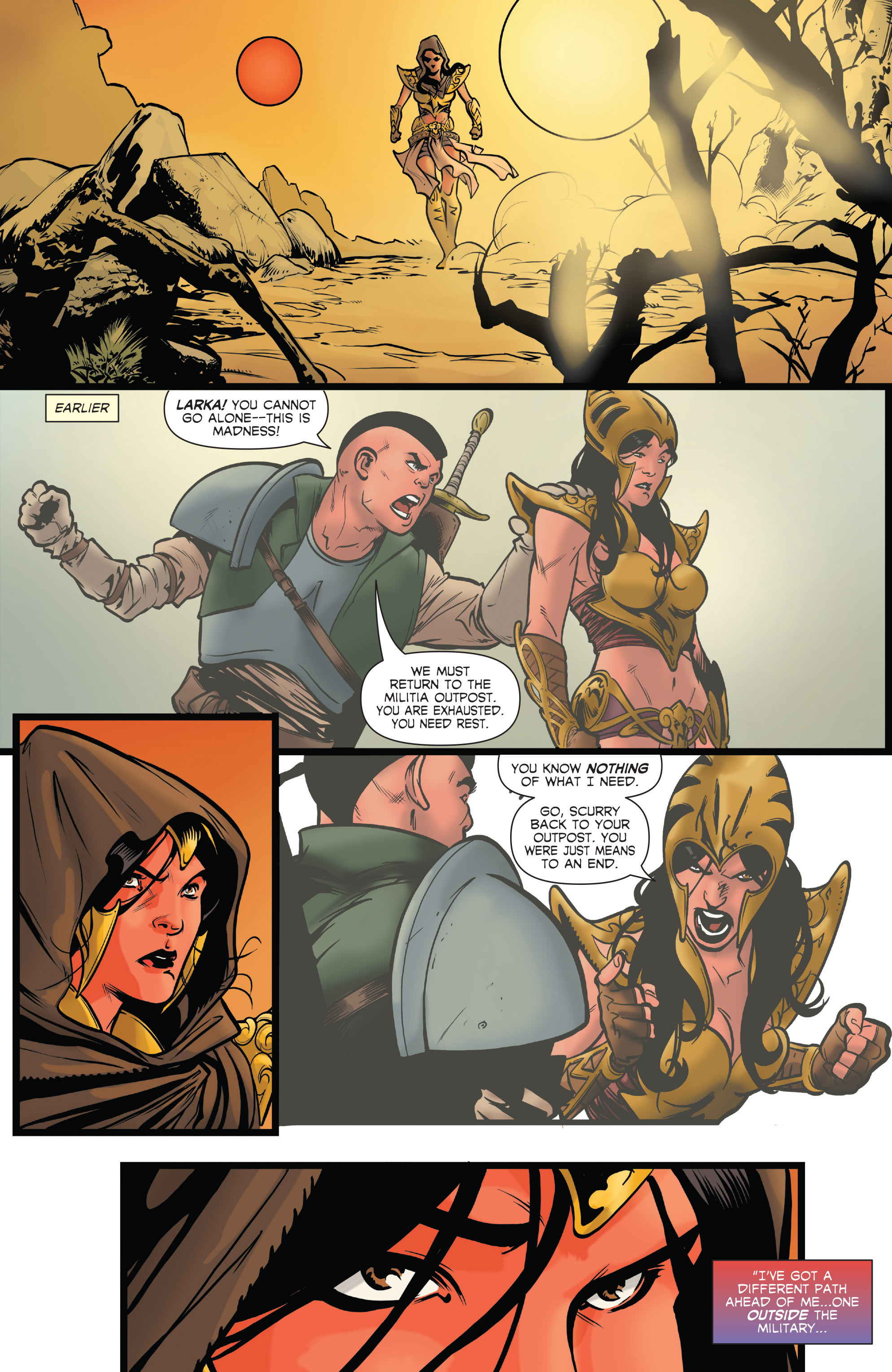 Read online Dejah Thoris comic -  Issue #5 - 5