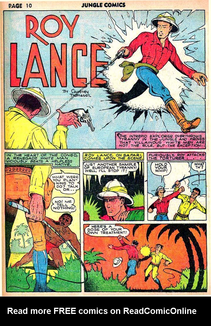 Read online Jungle Comics comic -  Issue #22 - 12