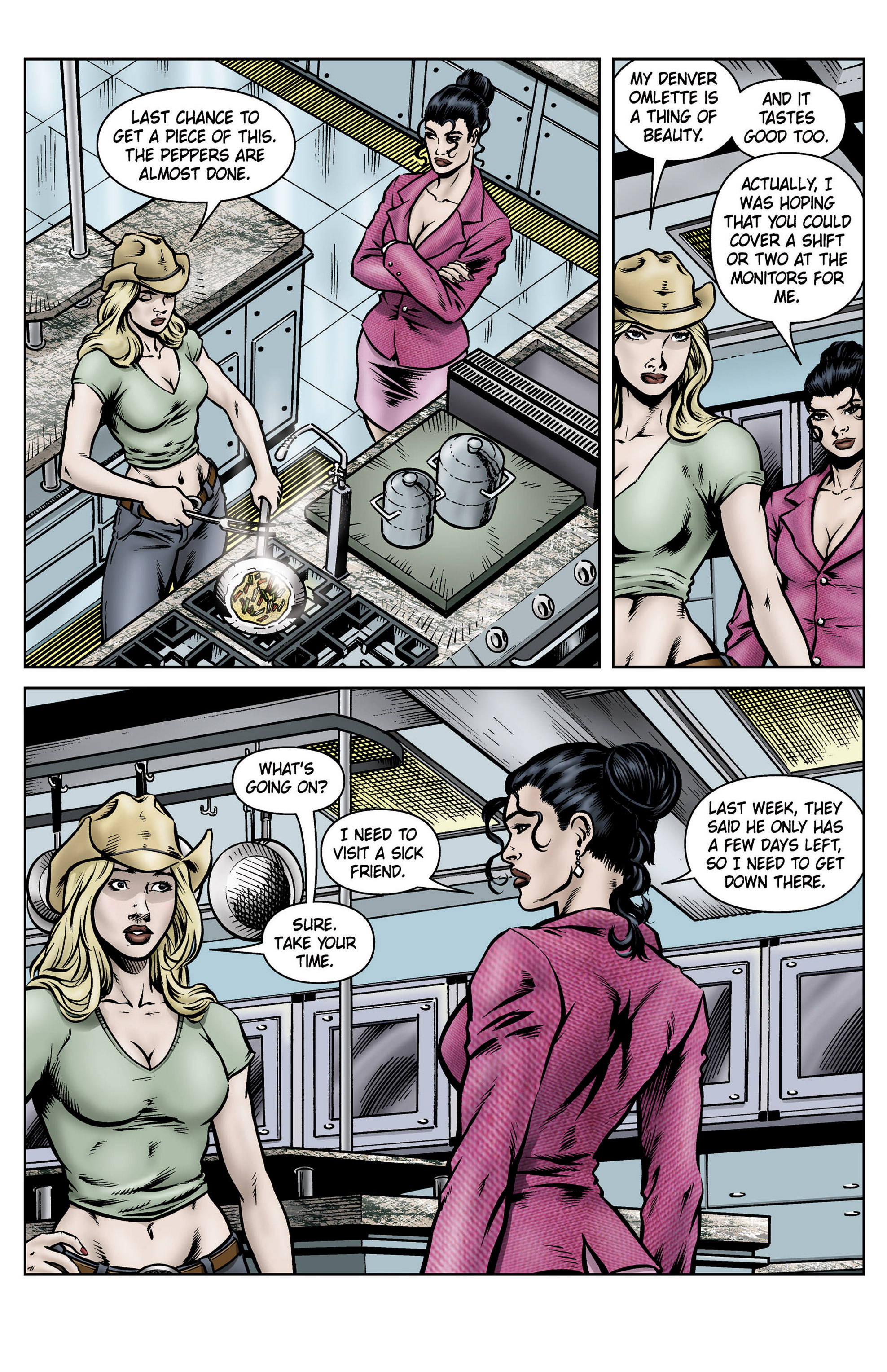 Read online SideChicks comic -  Issue #5 - 3