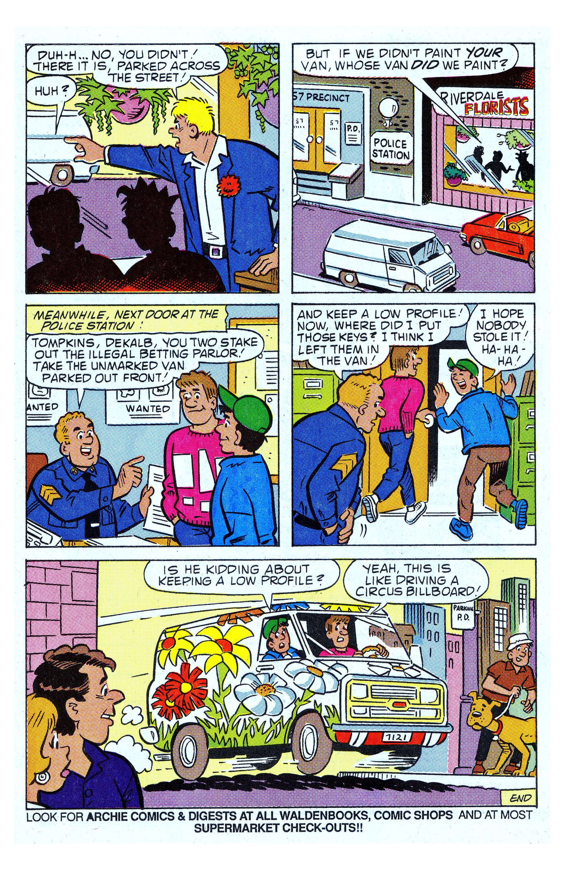 Read online Archie (1960) comic -  Issue #393 - 6