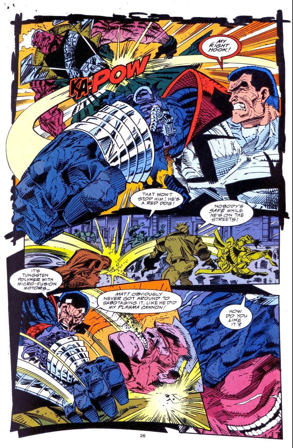 Read online Punisher 2099 comic -  Issue #17 - 20