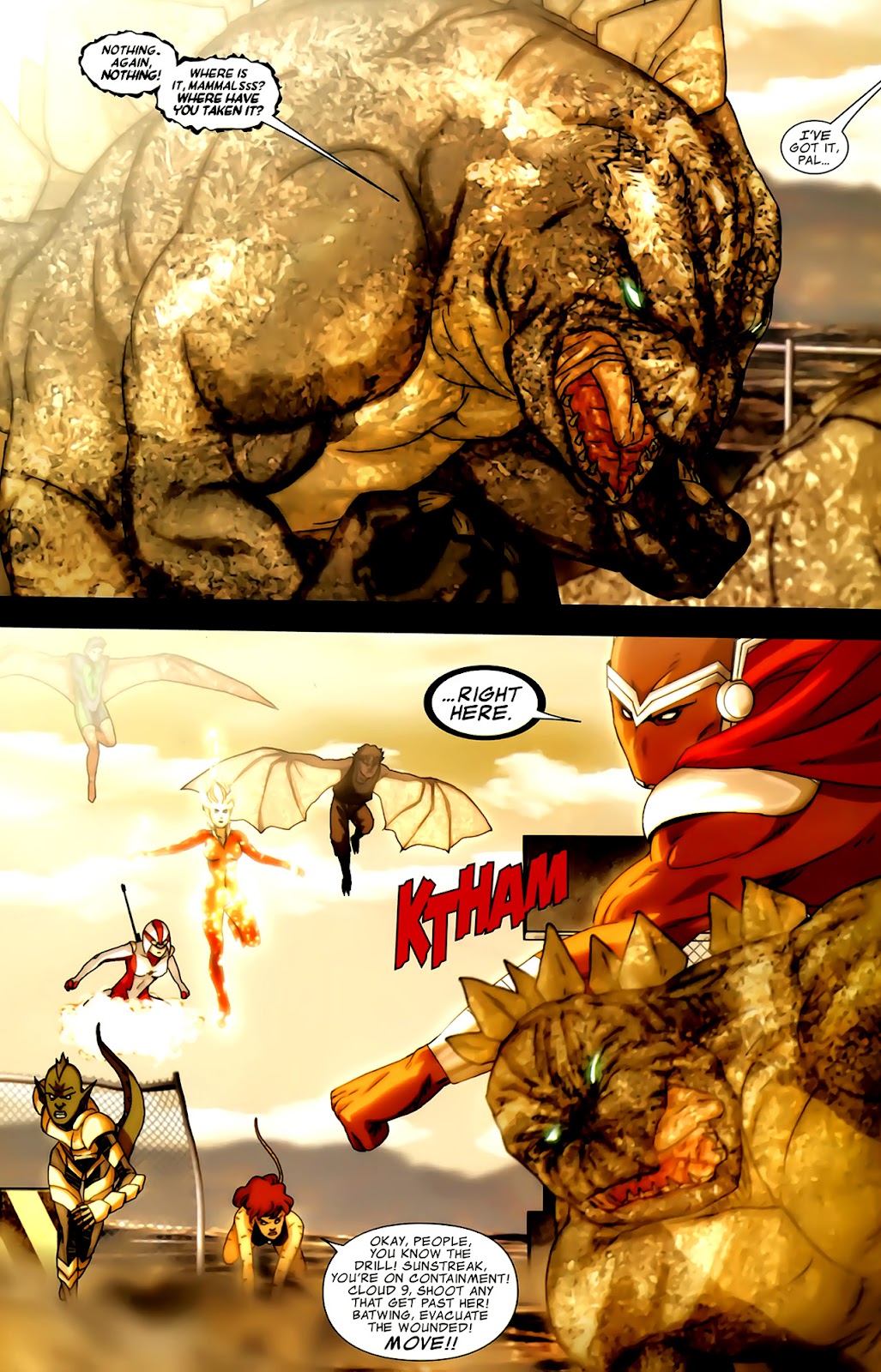 Avengers: The Initiative Featuring Reptil issue Full - Page 21