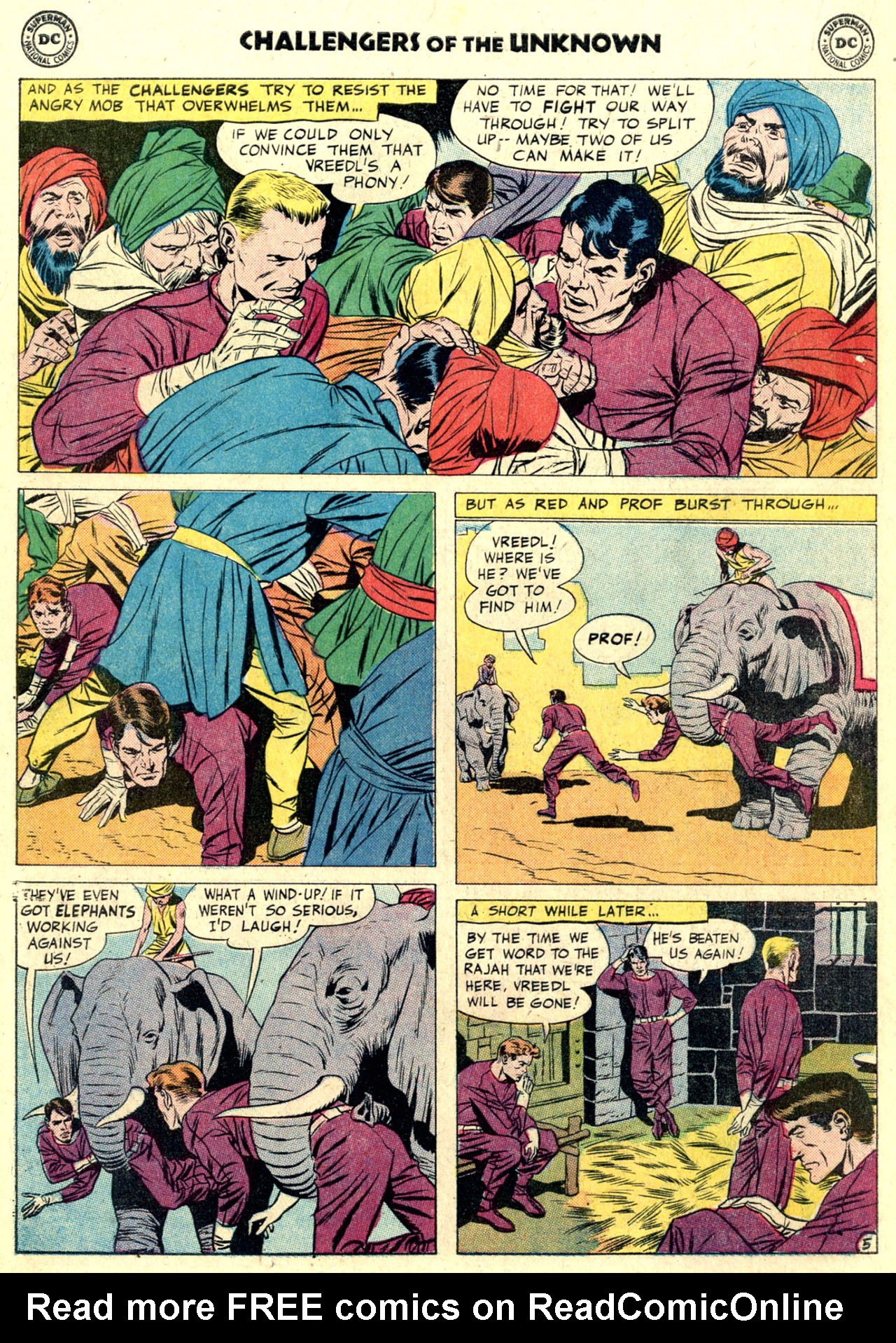 Challengers of the Unknown (1958) Issue #5 #5 - English 18