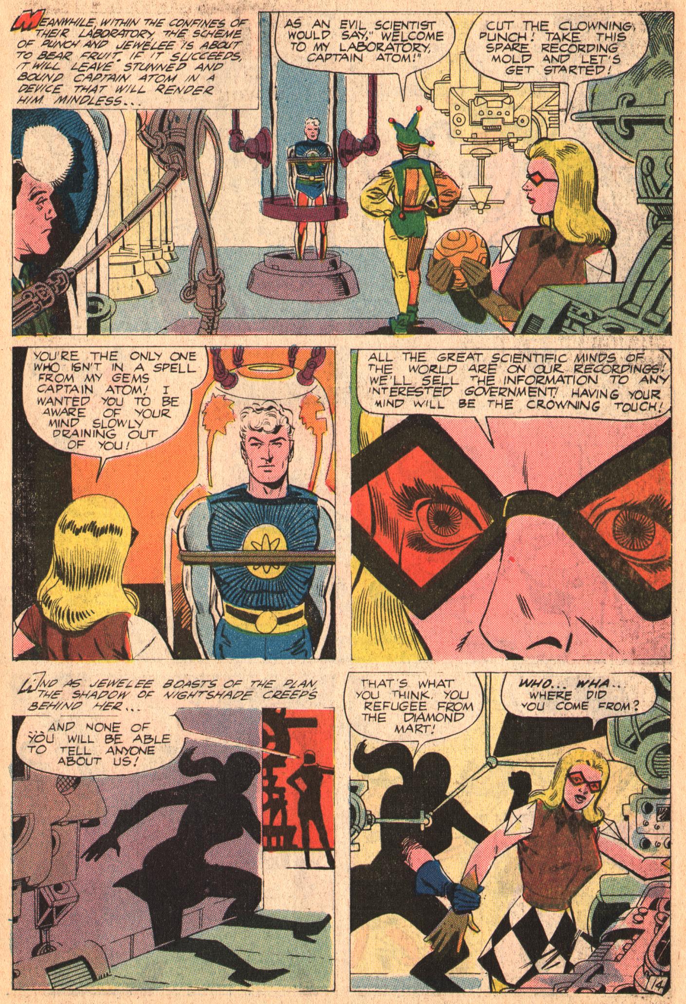 Read online Captain Atom (1965) comic -  Issue #85 - 19