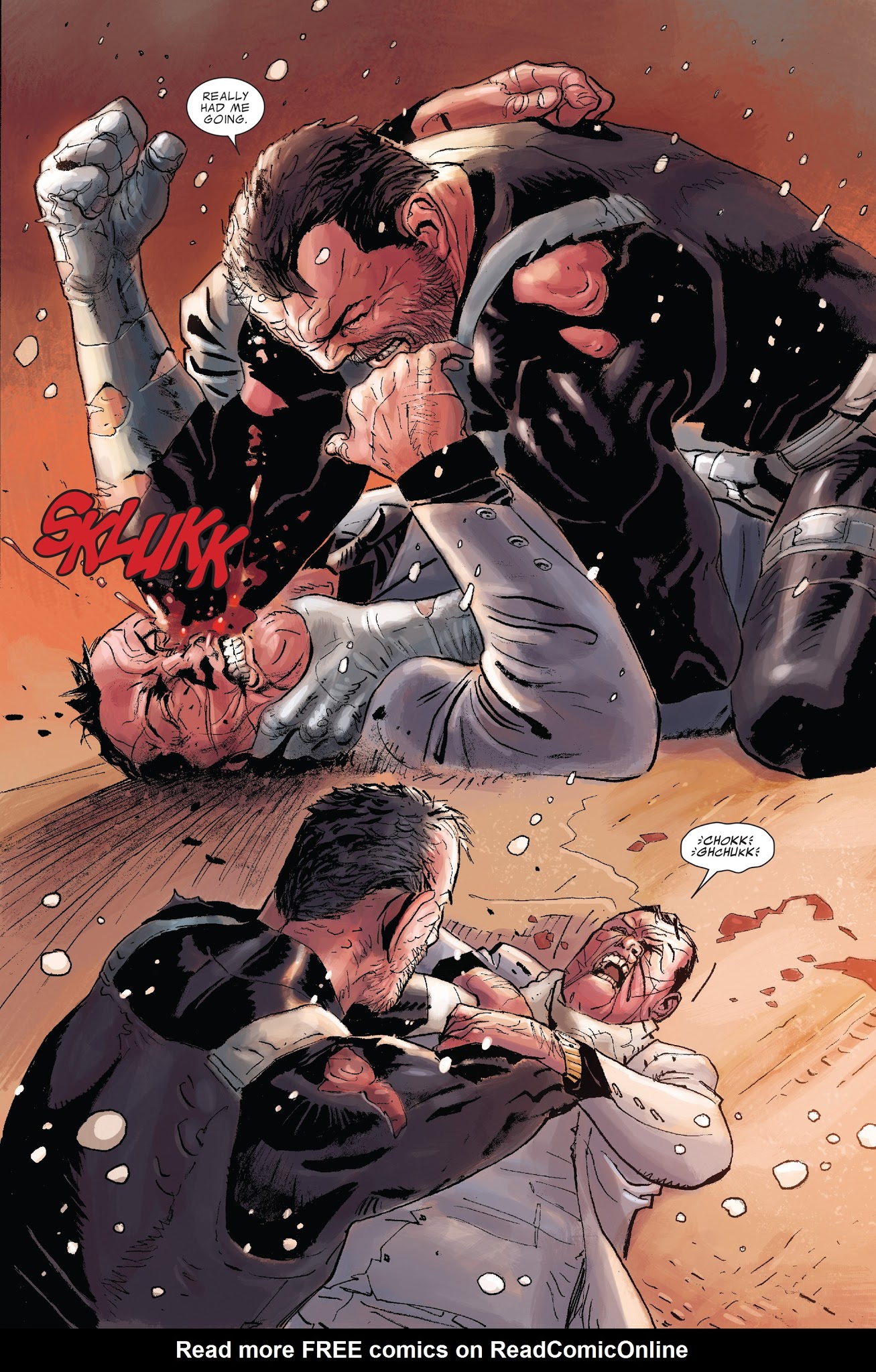 Read online Punisher: In The Blood comic -  Issue #5 - 11