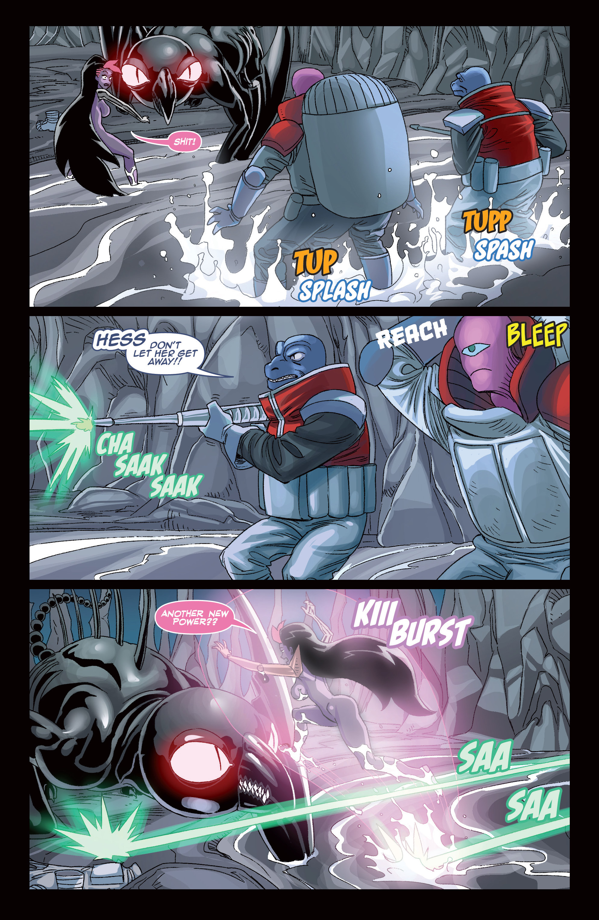 Read online Amalgama: Space Zombie comic -  Issue #3 - 11