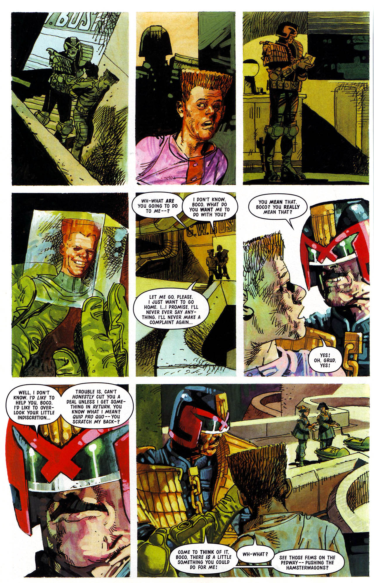 Read online Judge Dredd Megazine (vol. 4) comic -  Issue #4 - 12