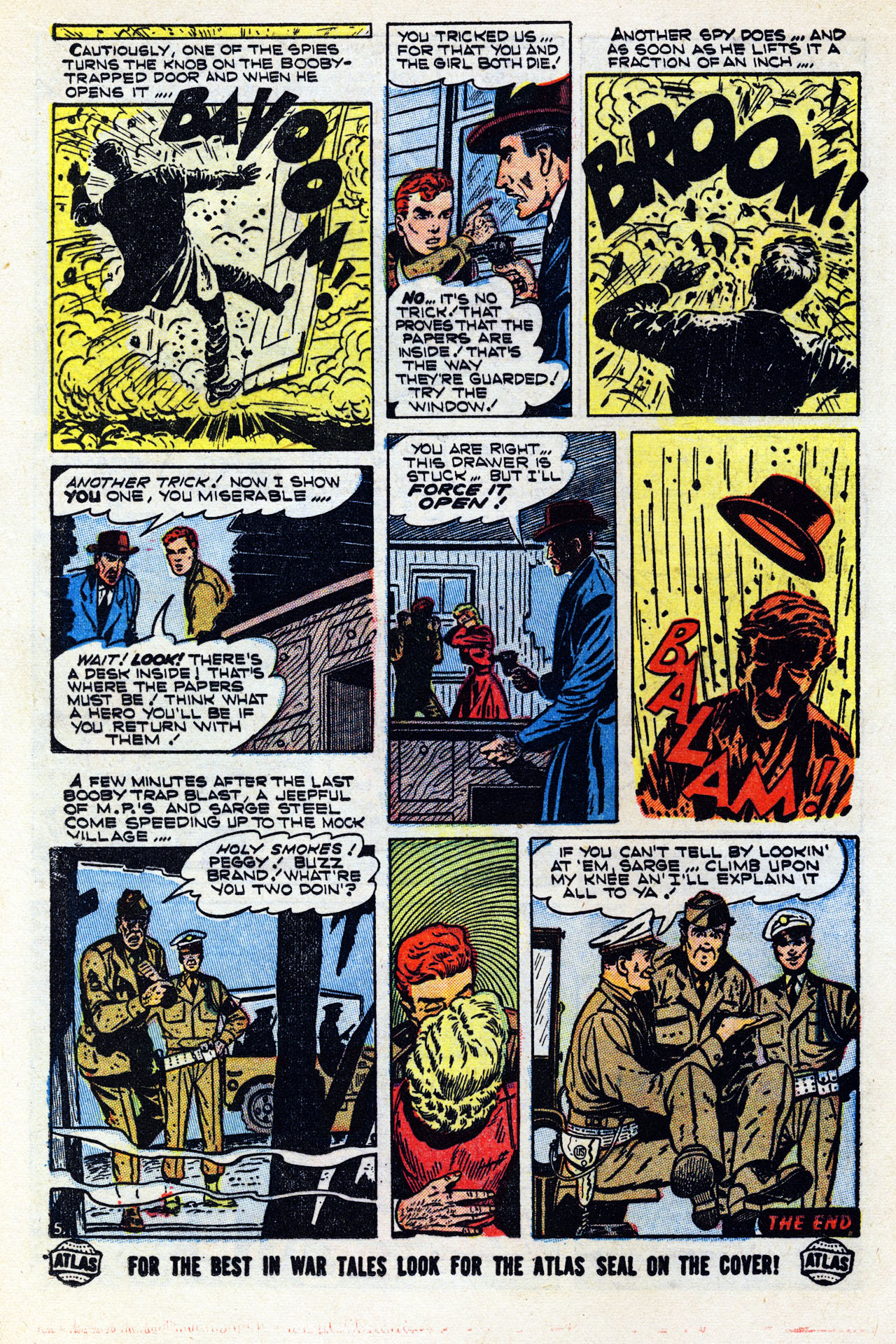 Read online War Comics comic -  Issue #24 - 16