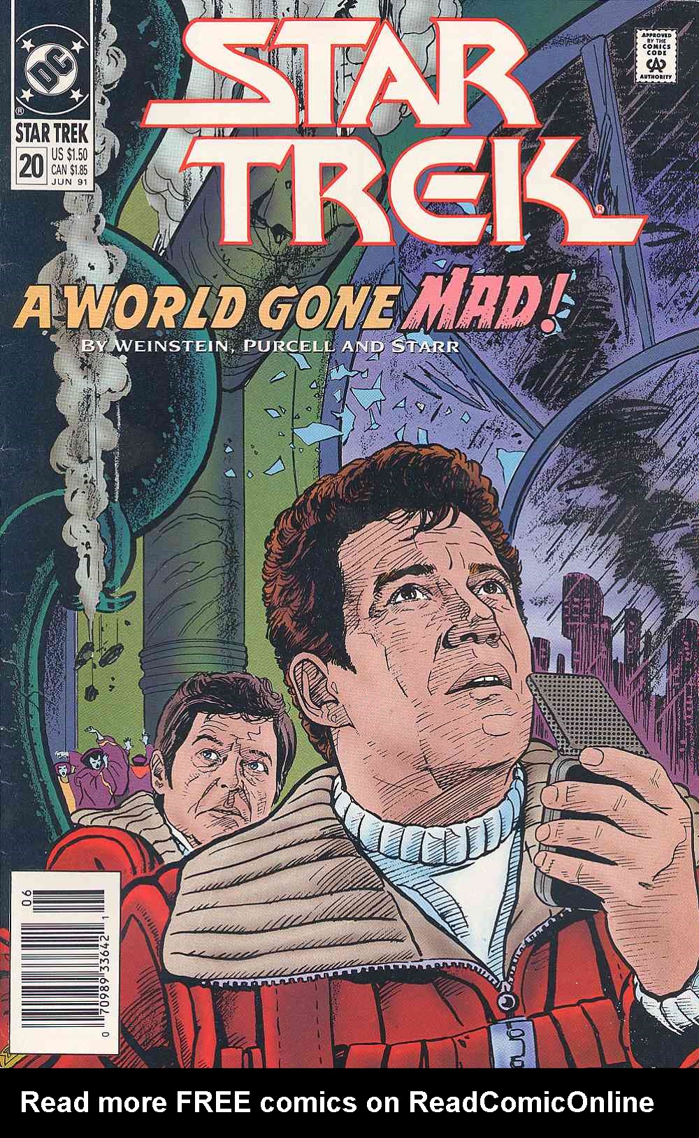 Read online Star Trek (1989) comic -  Issue #20 - 1