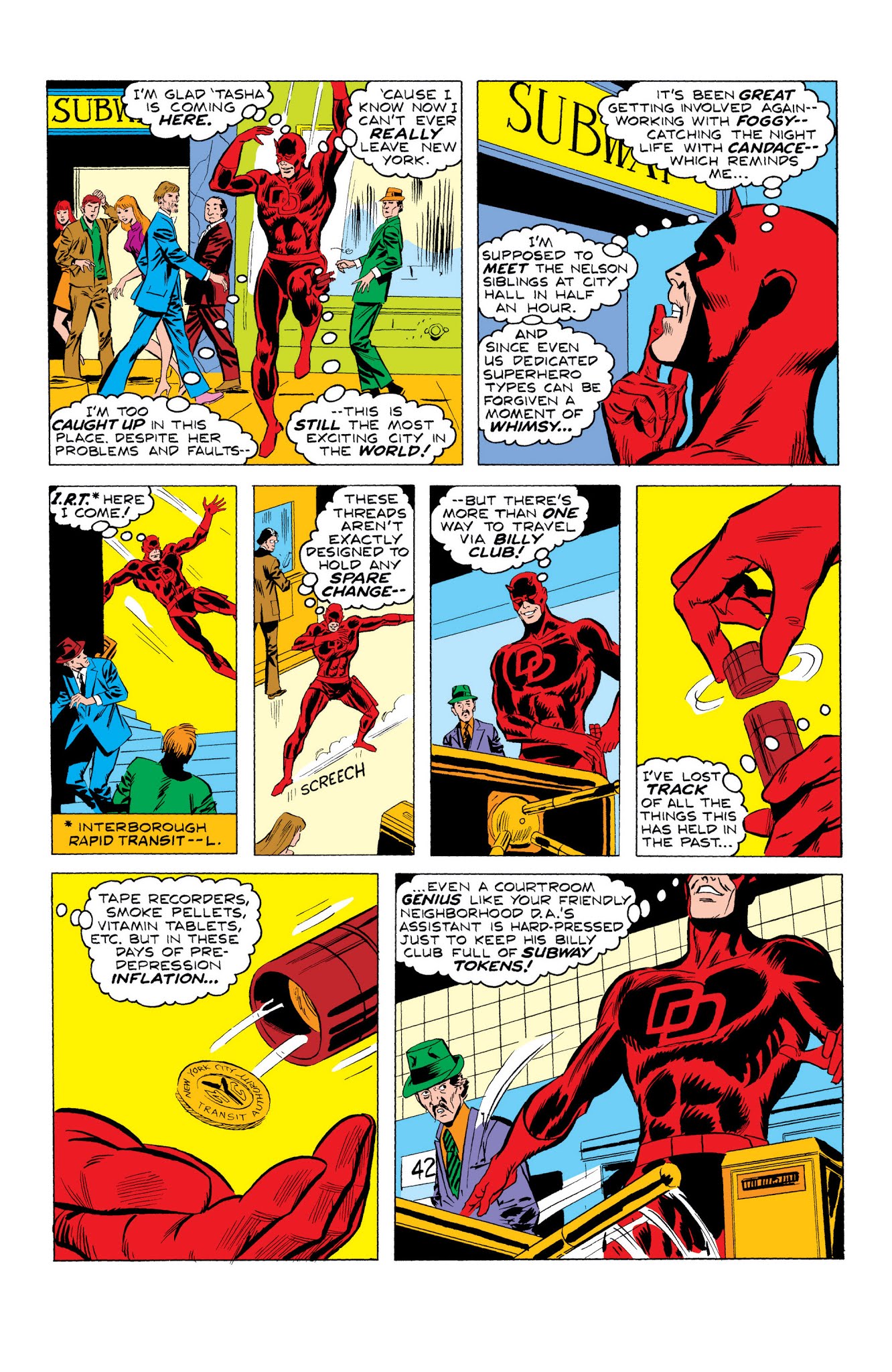 Read online Marvel Masterworks: Daredevil comic -  Issue # TPB 11 - 37