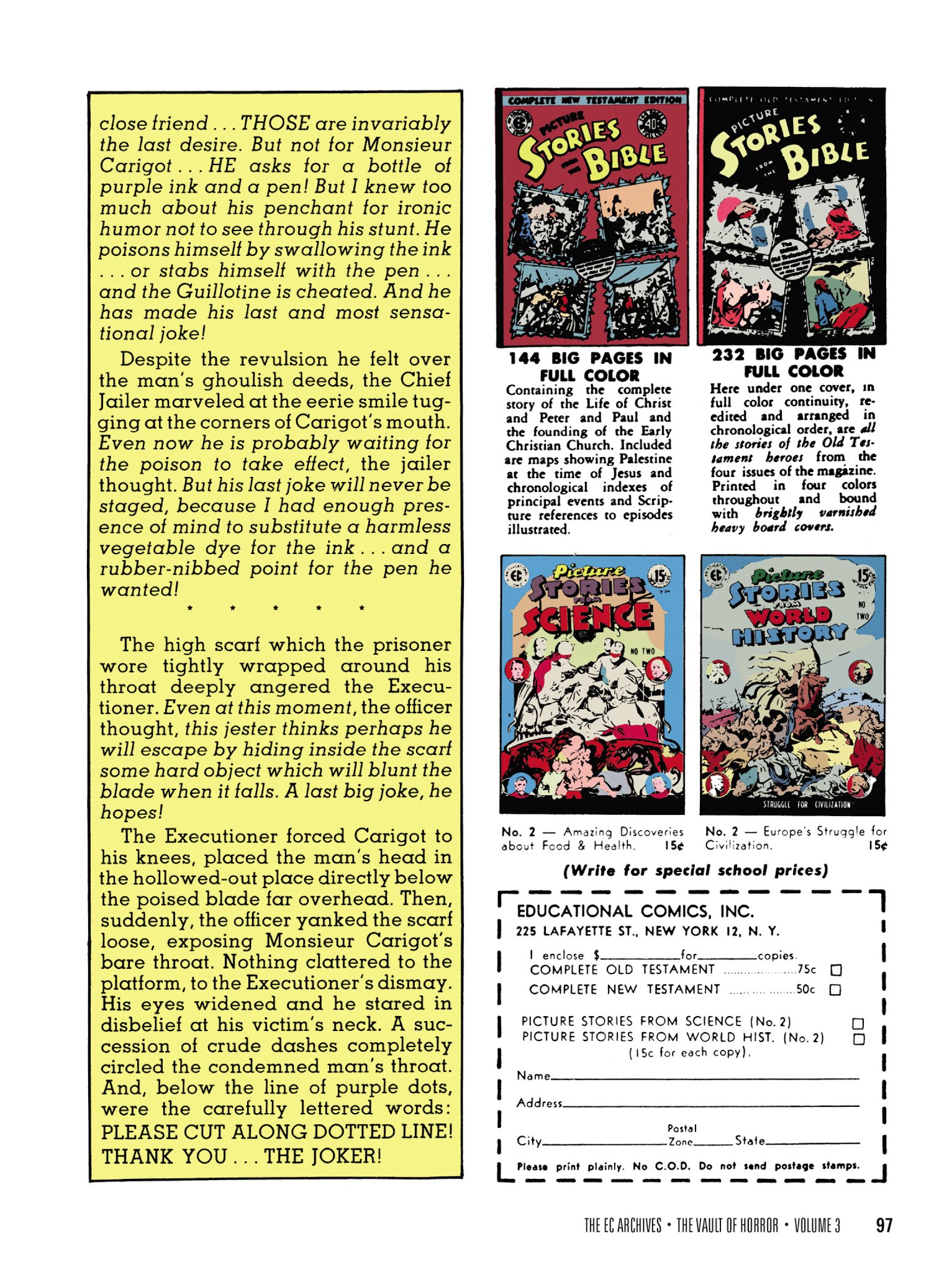 Read online The EC Archives: The Vault Of Horror comic -  Issue # TPB 3 (Part 1) - 99